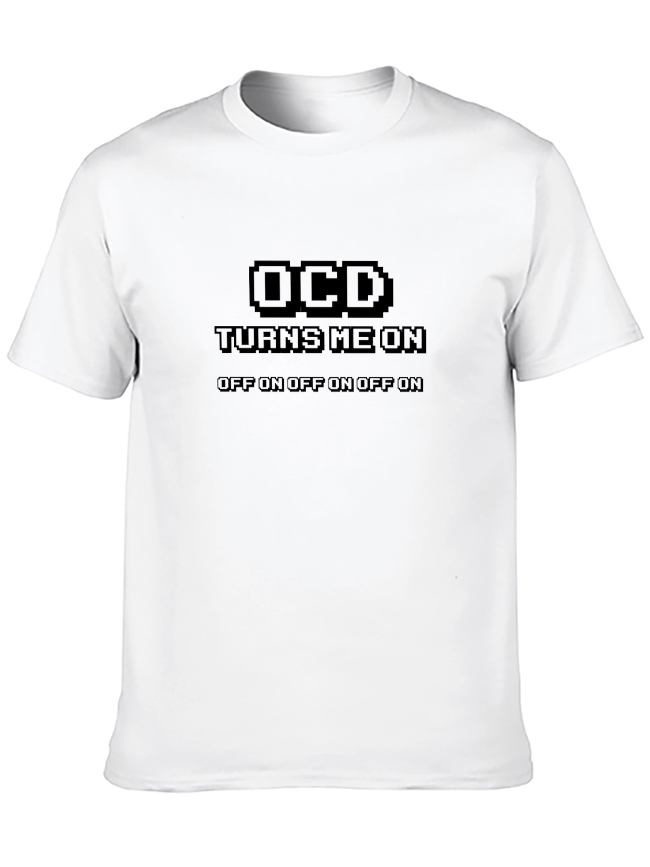OCD Humor T-Shirt - Off/On Novelty Tee