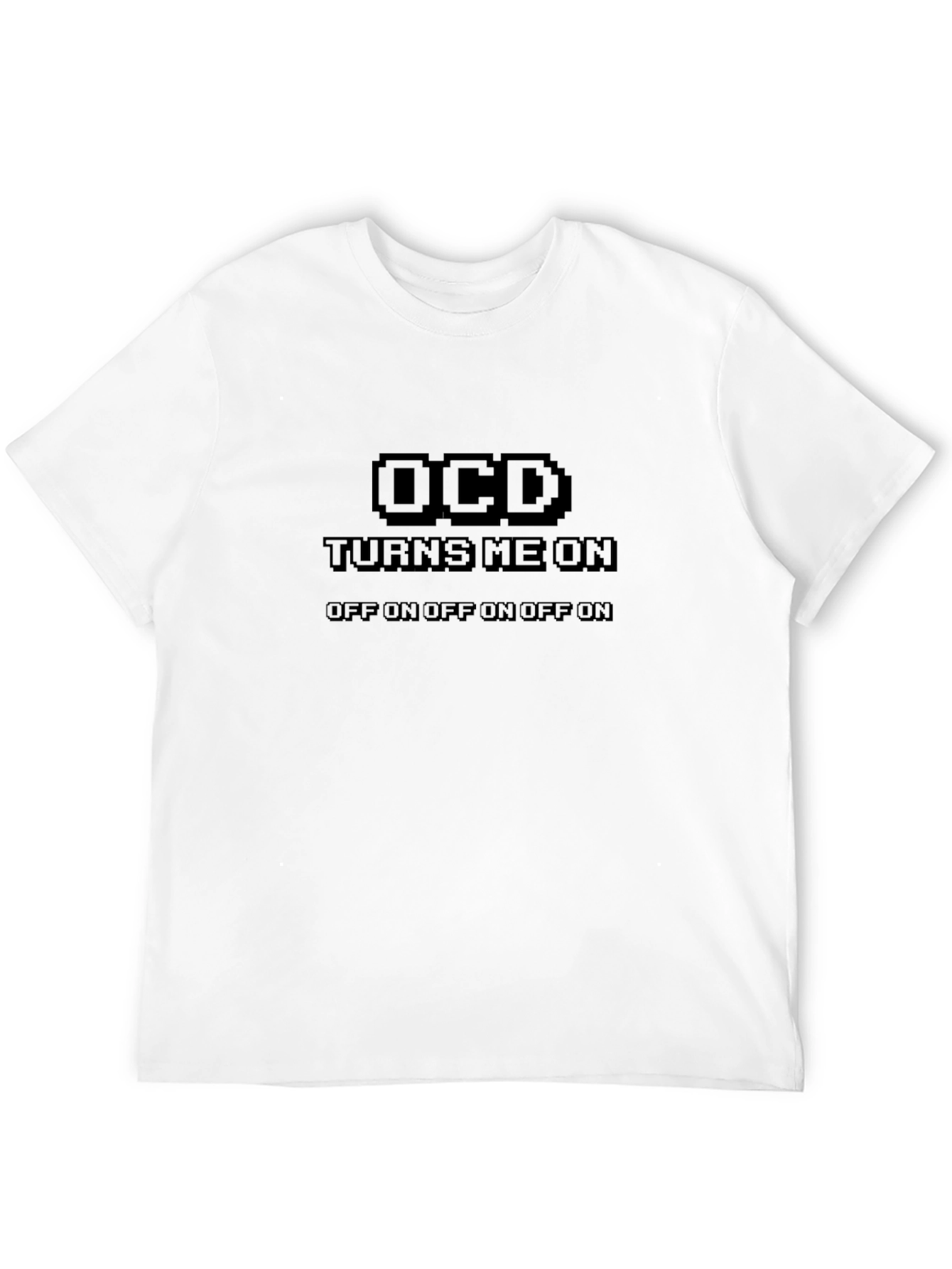 OCD Humor T-Shirt - Off/On Novelty Tee