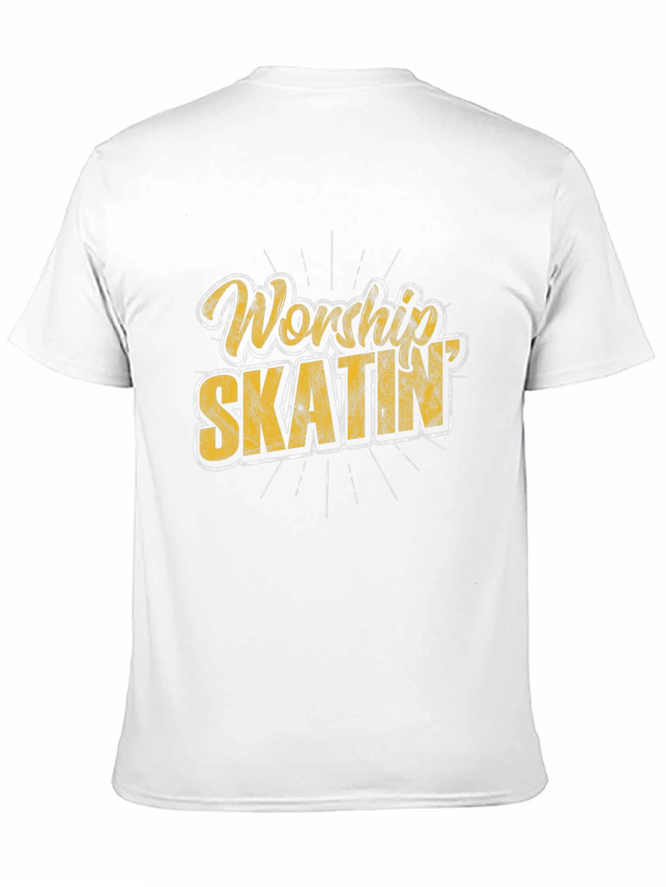 Worship Skatin Graphic T-Shirt