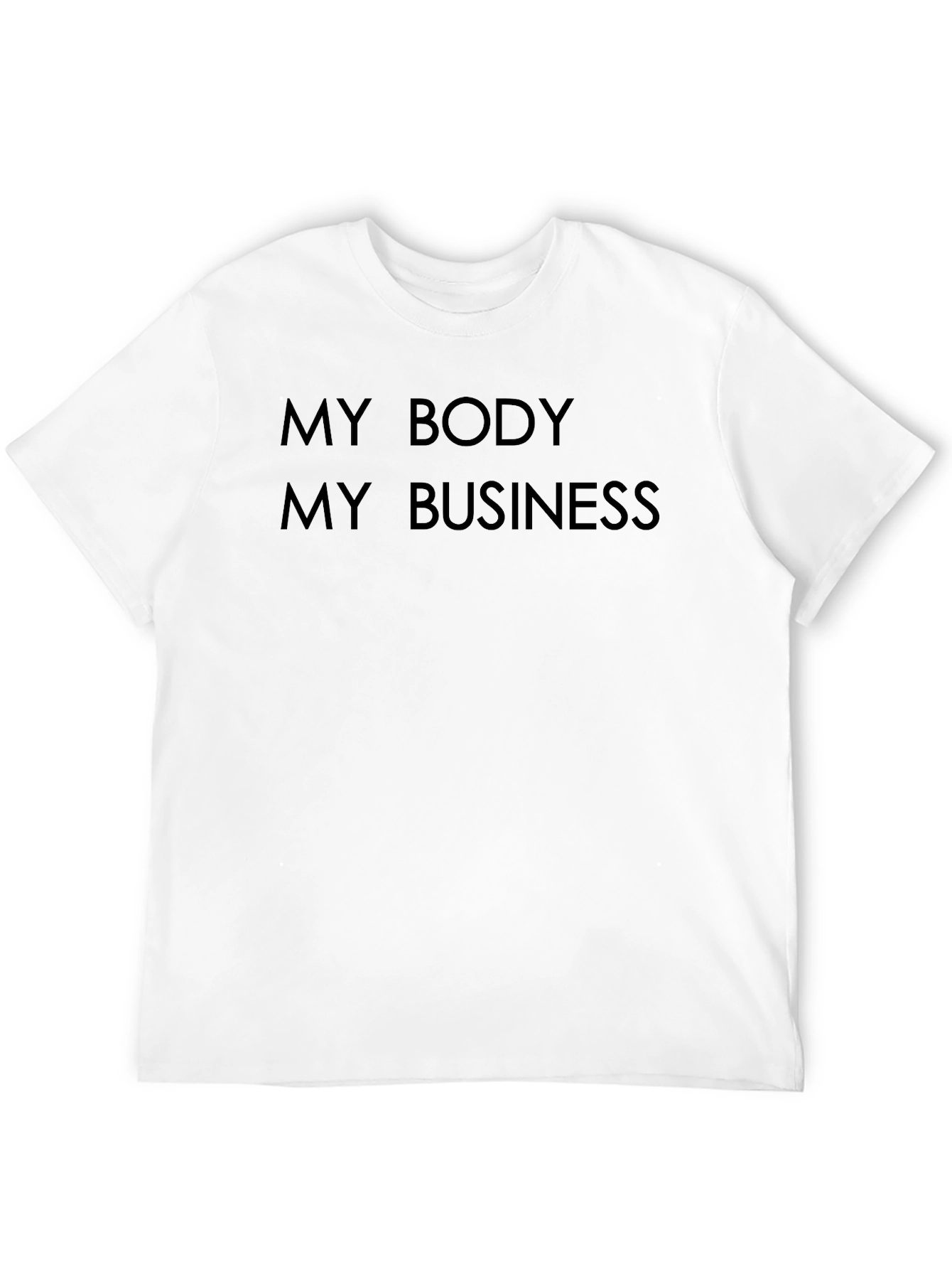 My Body My Business Black T-Shirt