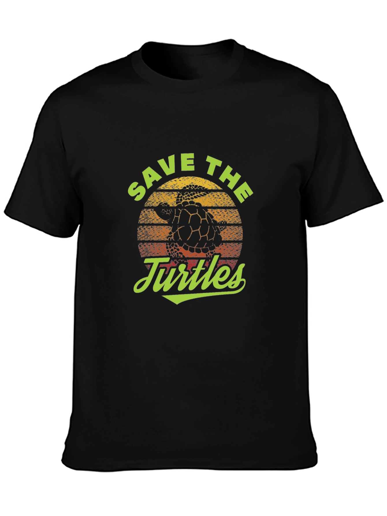 Save the Turtles Graphic T-Shirt