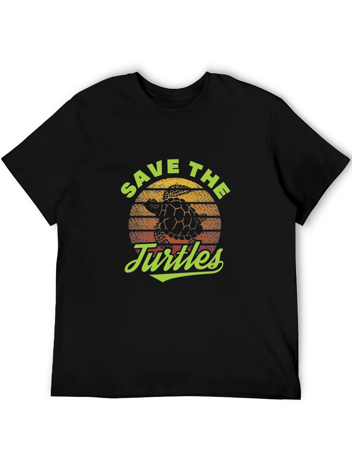 Save the Turtles Graphic T-Shirt