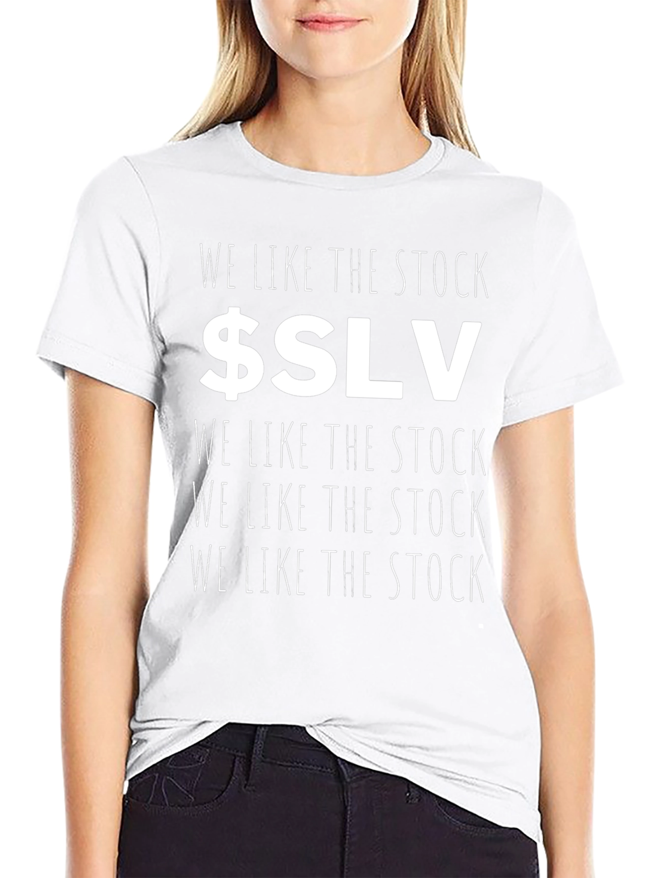 We Like the Stock $SLV Graphic T-Shirt