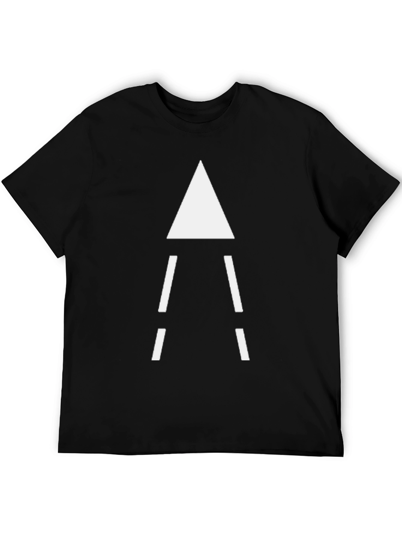 Minimalist Triangle Tee - Modern Graphic T-Shirt