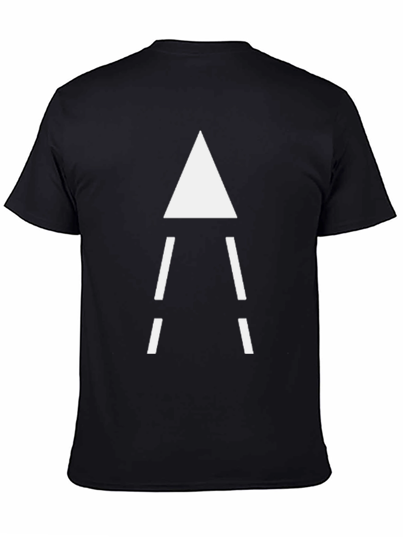Minimalist Triangle Tee - Modern Graphic T-Shirt