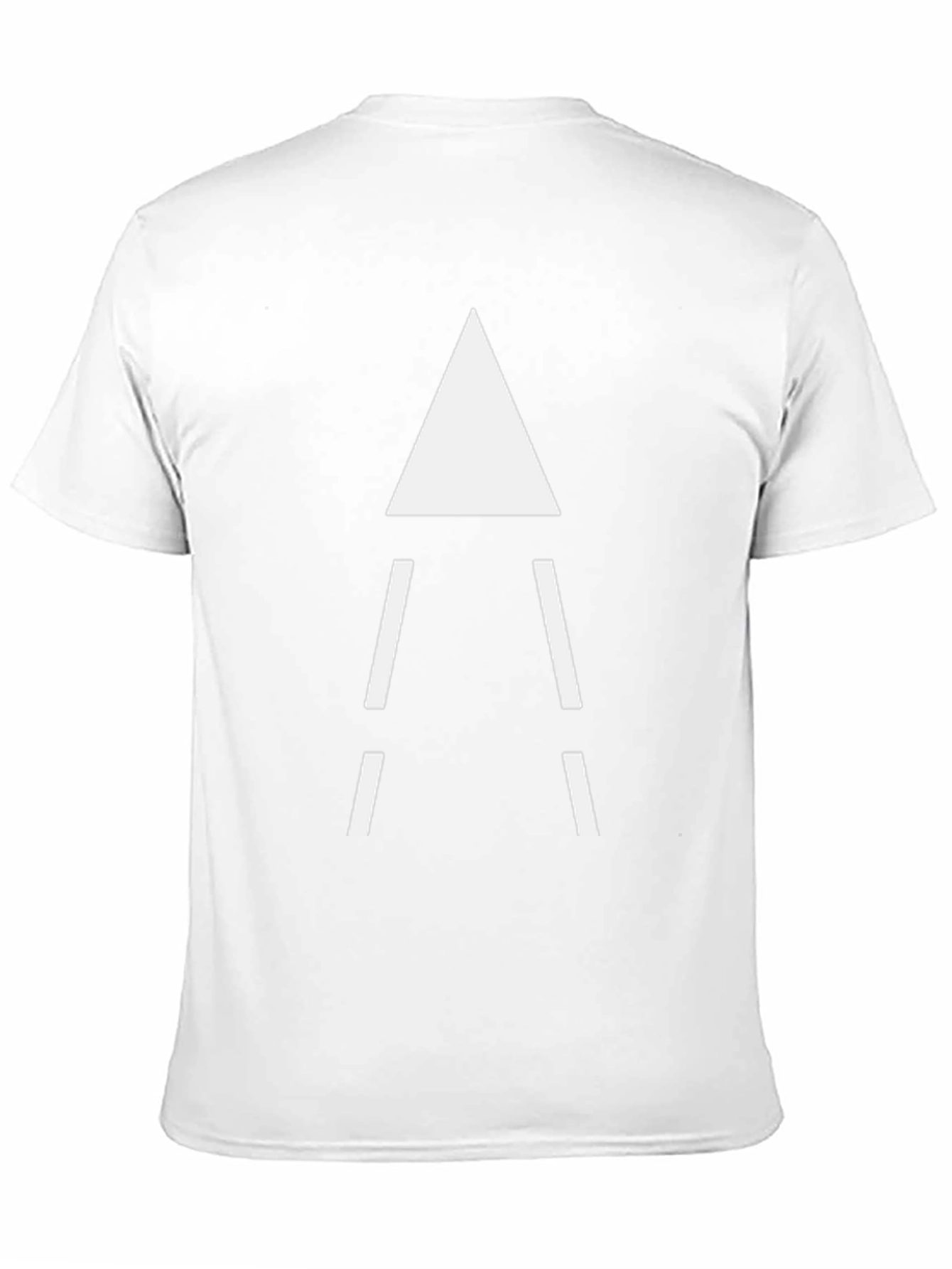 Minimalist Triangle Tee - Modern Graphic T-Shirt