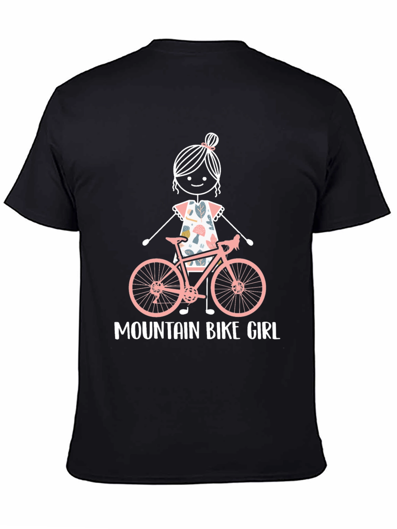 Mountain Bike Girl Graphic Tee