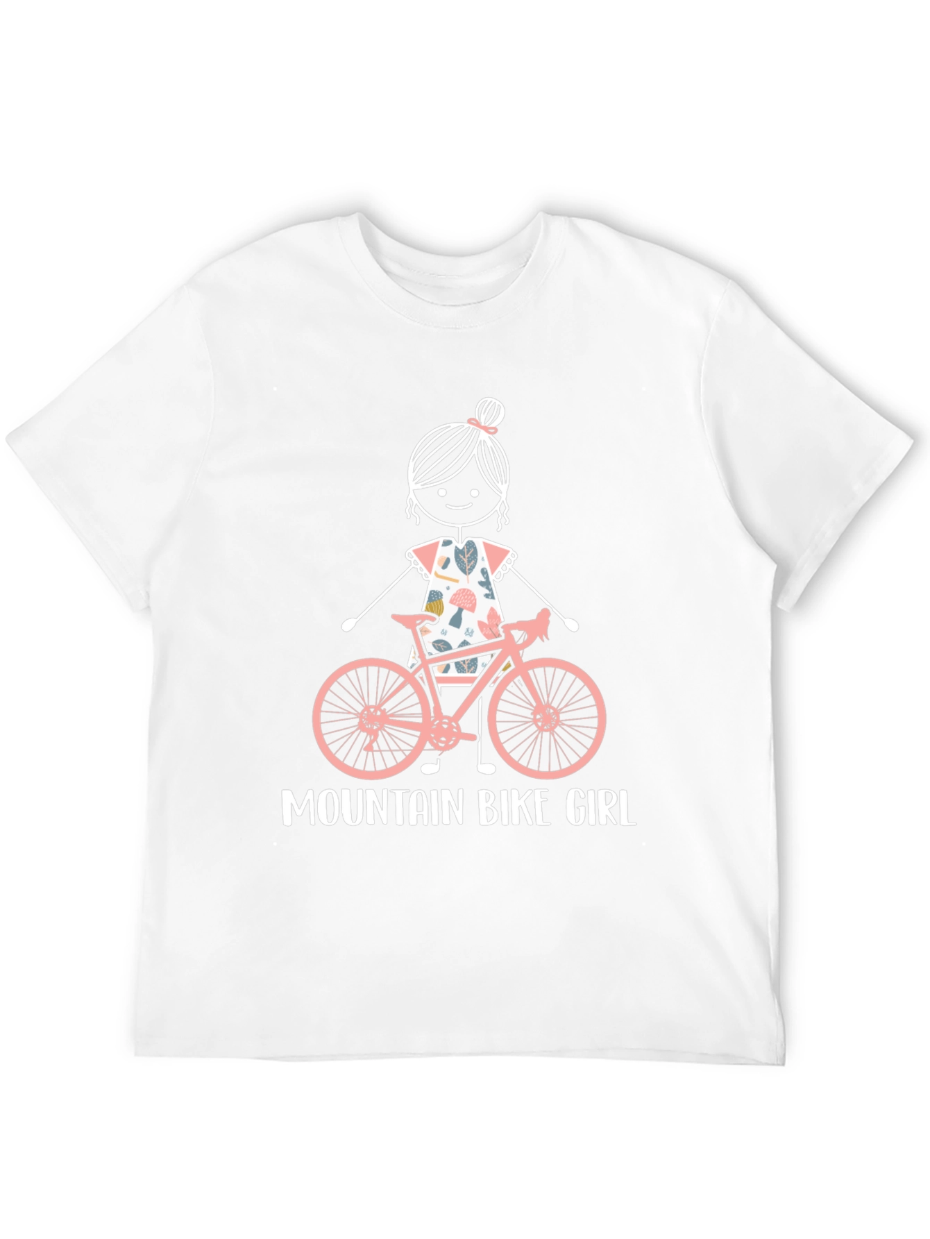 Mountain Bike Girl Graphic Tee