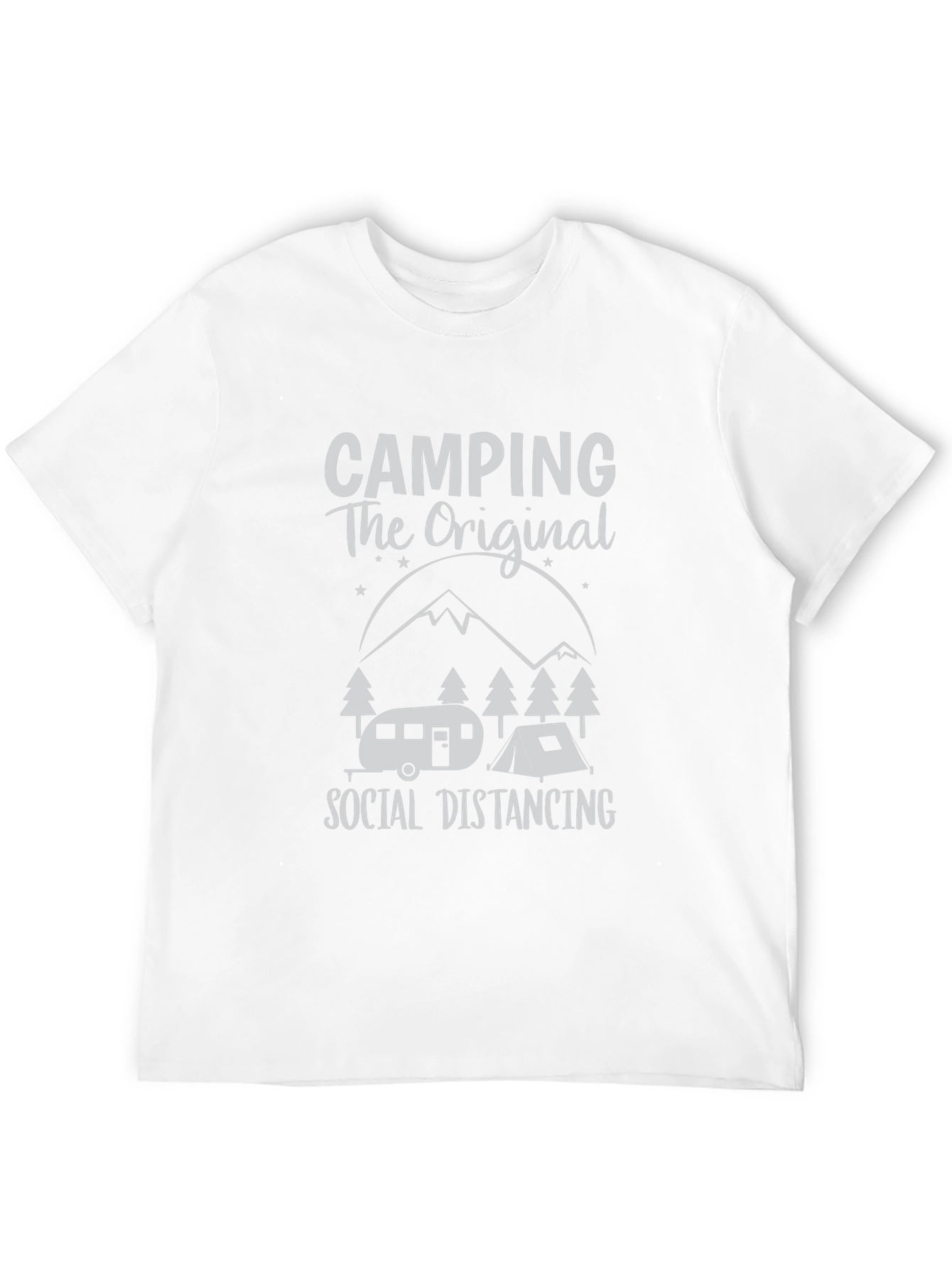 Camping The Original Social Distancing T-Shirt