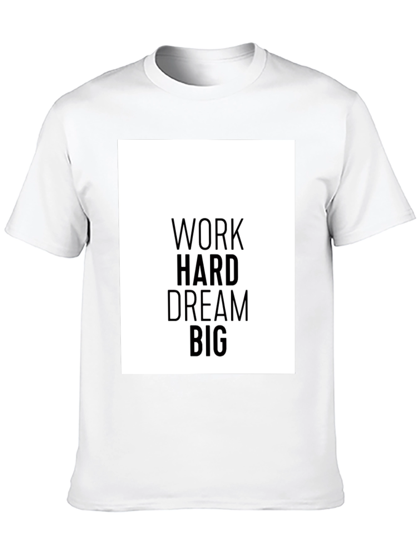 Work Hard Dream Big Graphic T-Shirt