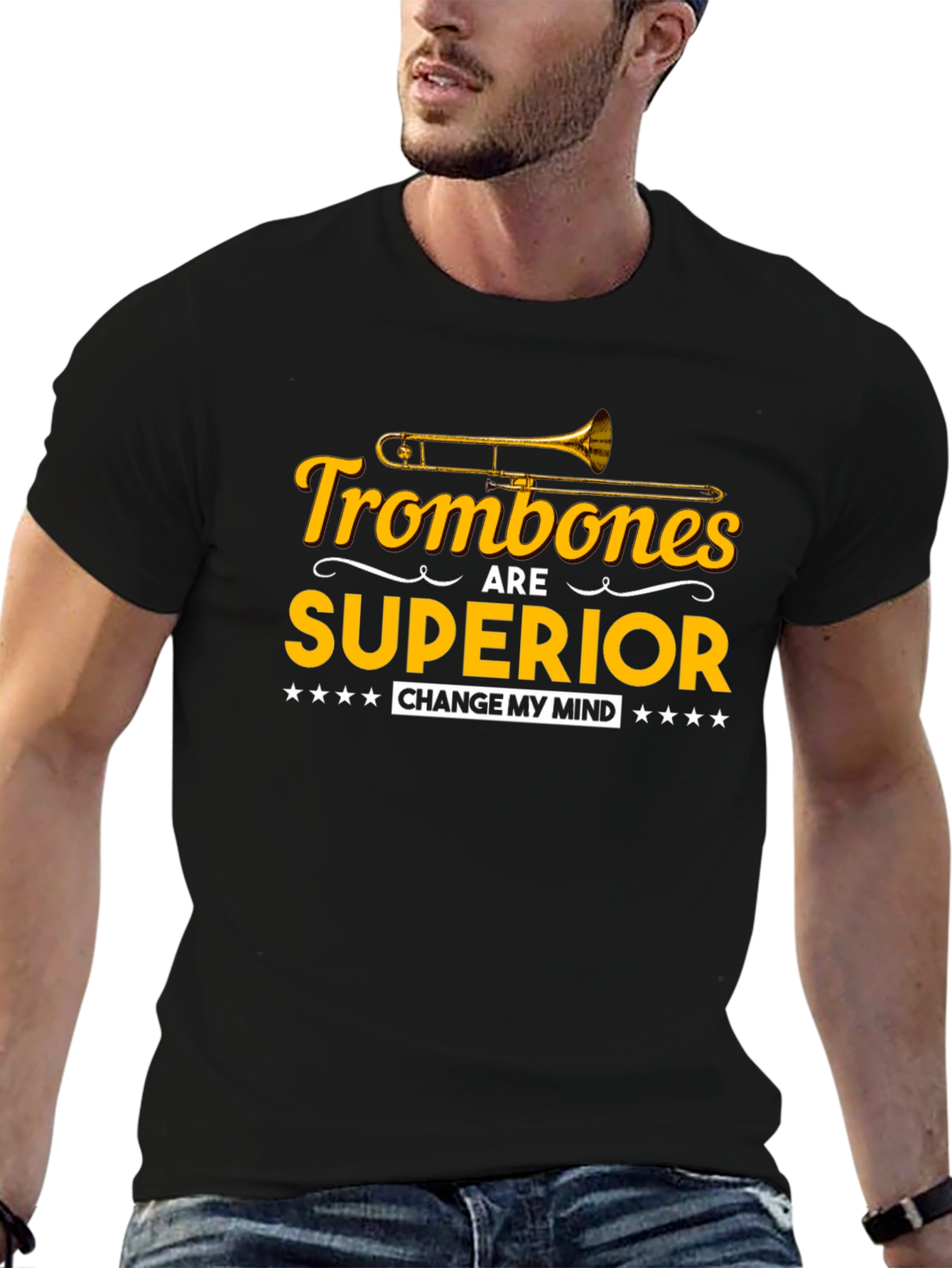 Trombones Are Superior Funny Musician T-Shirt