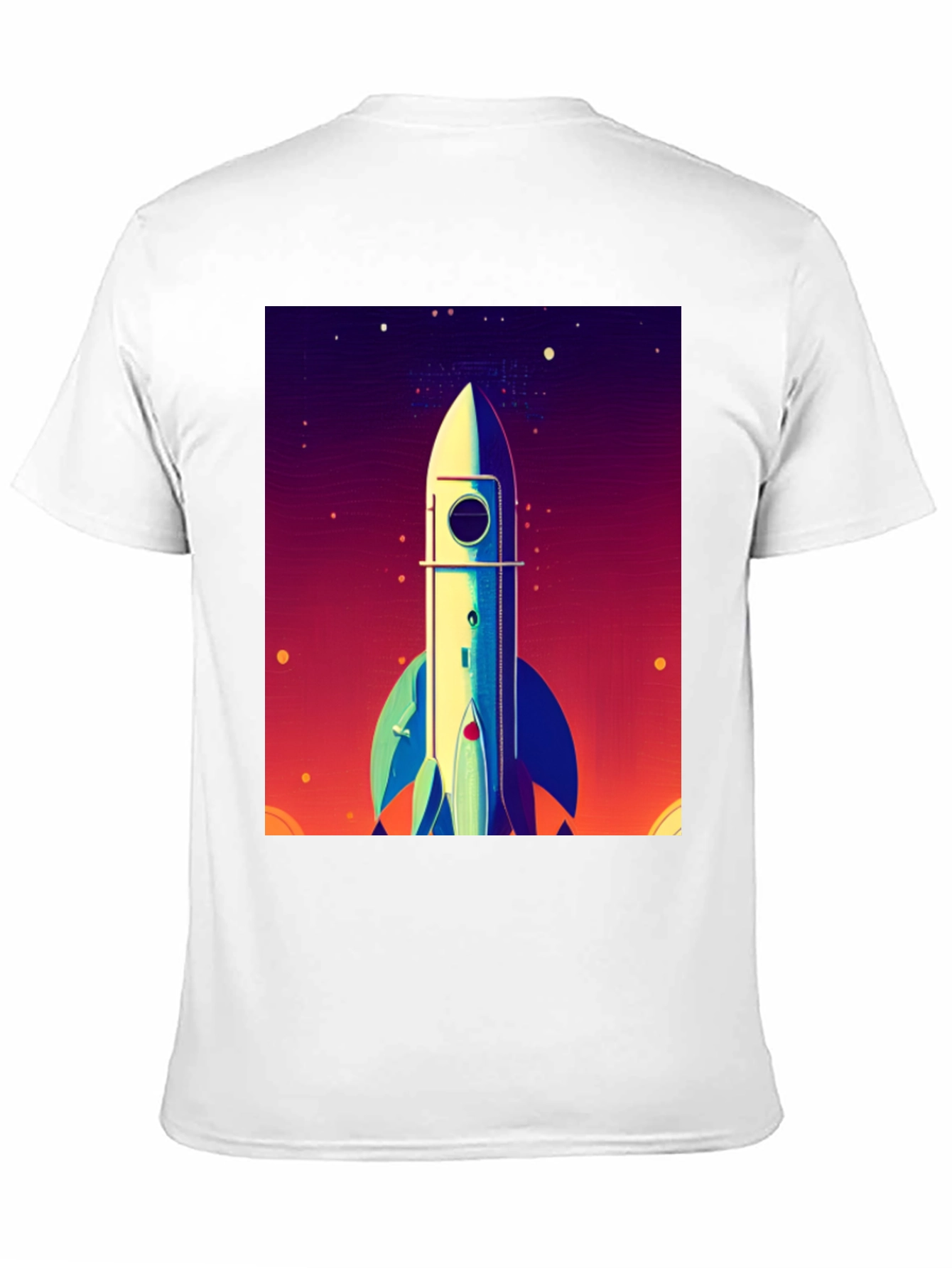 Rocket Launch Graphic Tee - Space Adventure Shirt