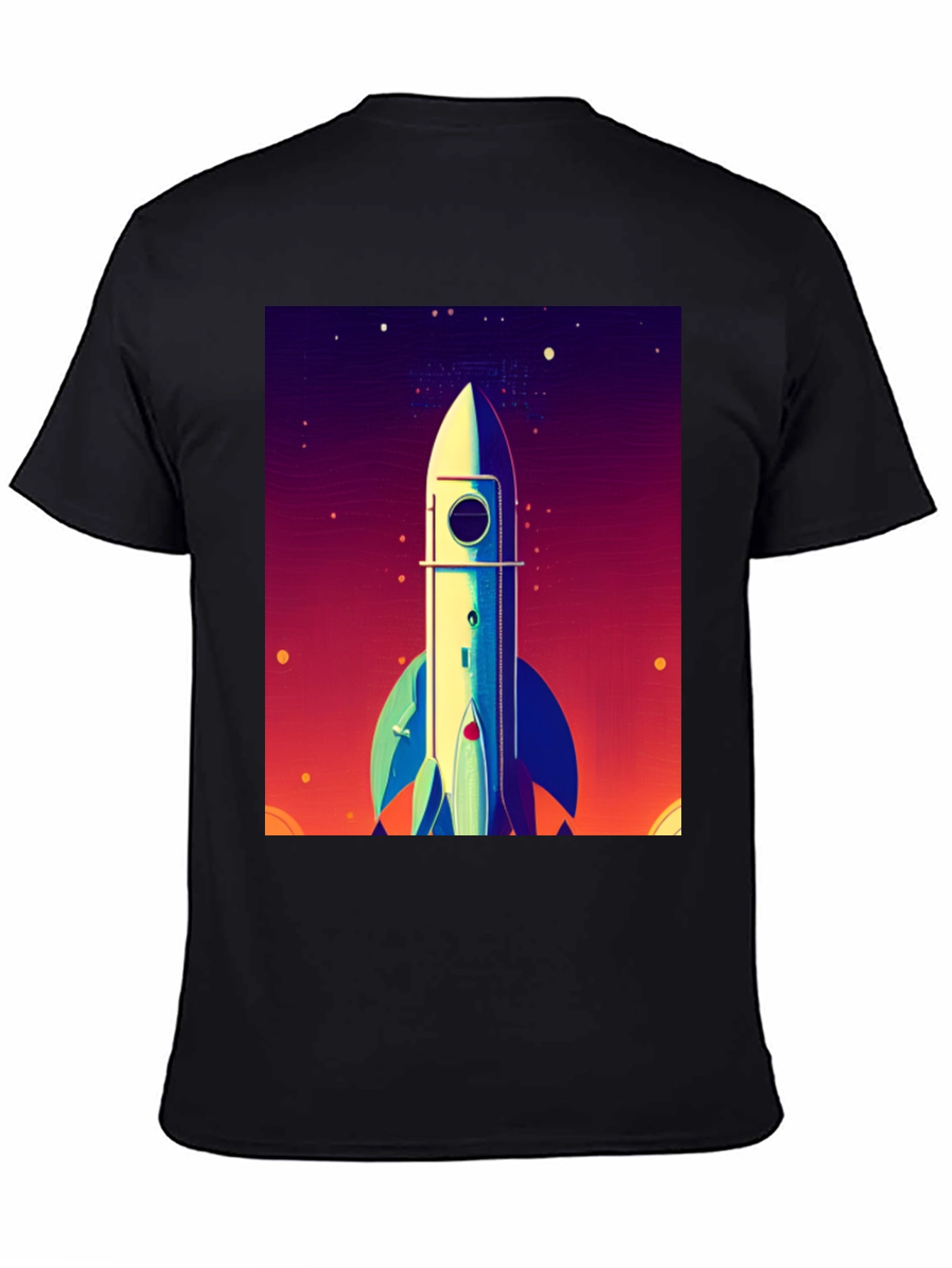Rocket Launch Graphic Tee - Space Adventure Shirt