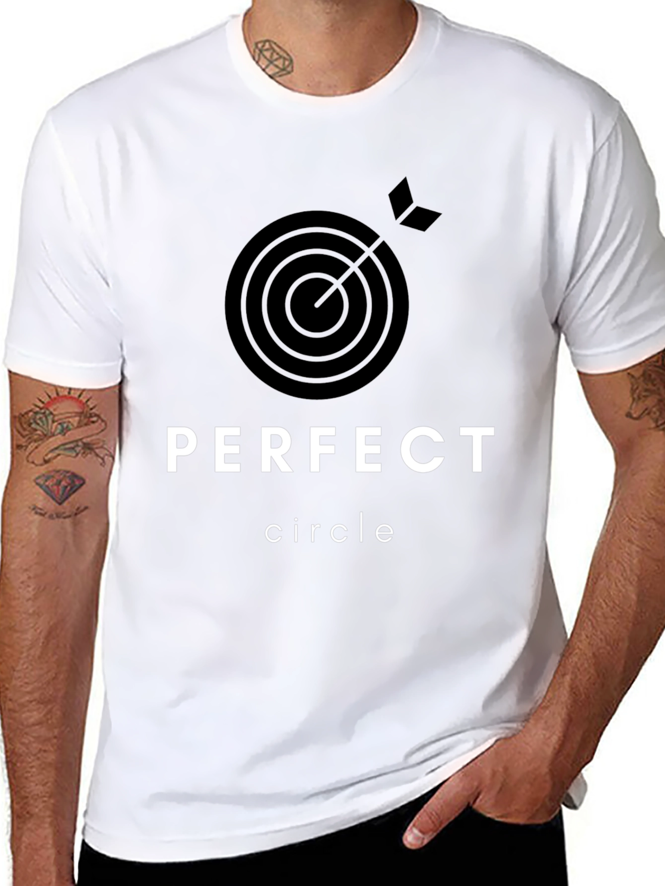 Perfect Circle Graphic Tee - Stylish Band T-Shirt