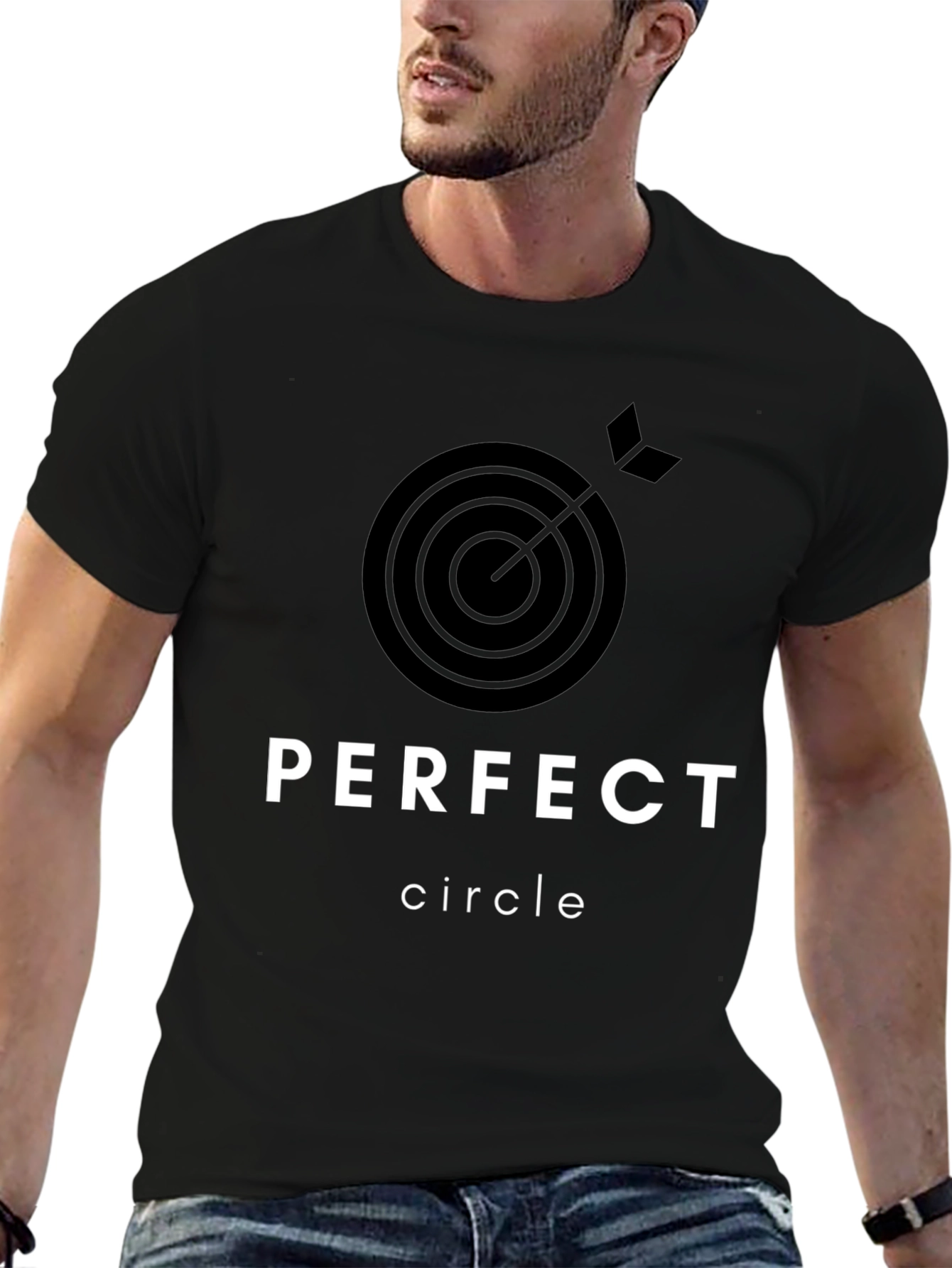 Perfect Circle Graphic Tee - Stylish Band T-Shirt