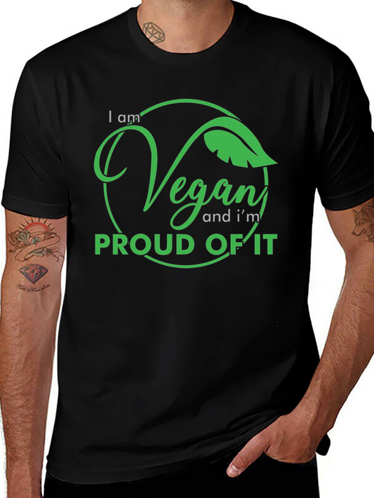 Vegan Pride Tee -  I am Vegan and Im Proud of it