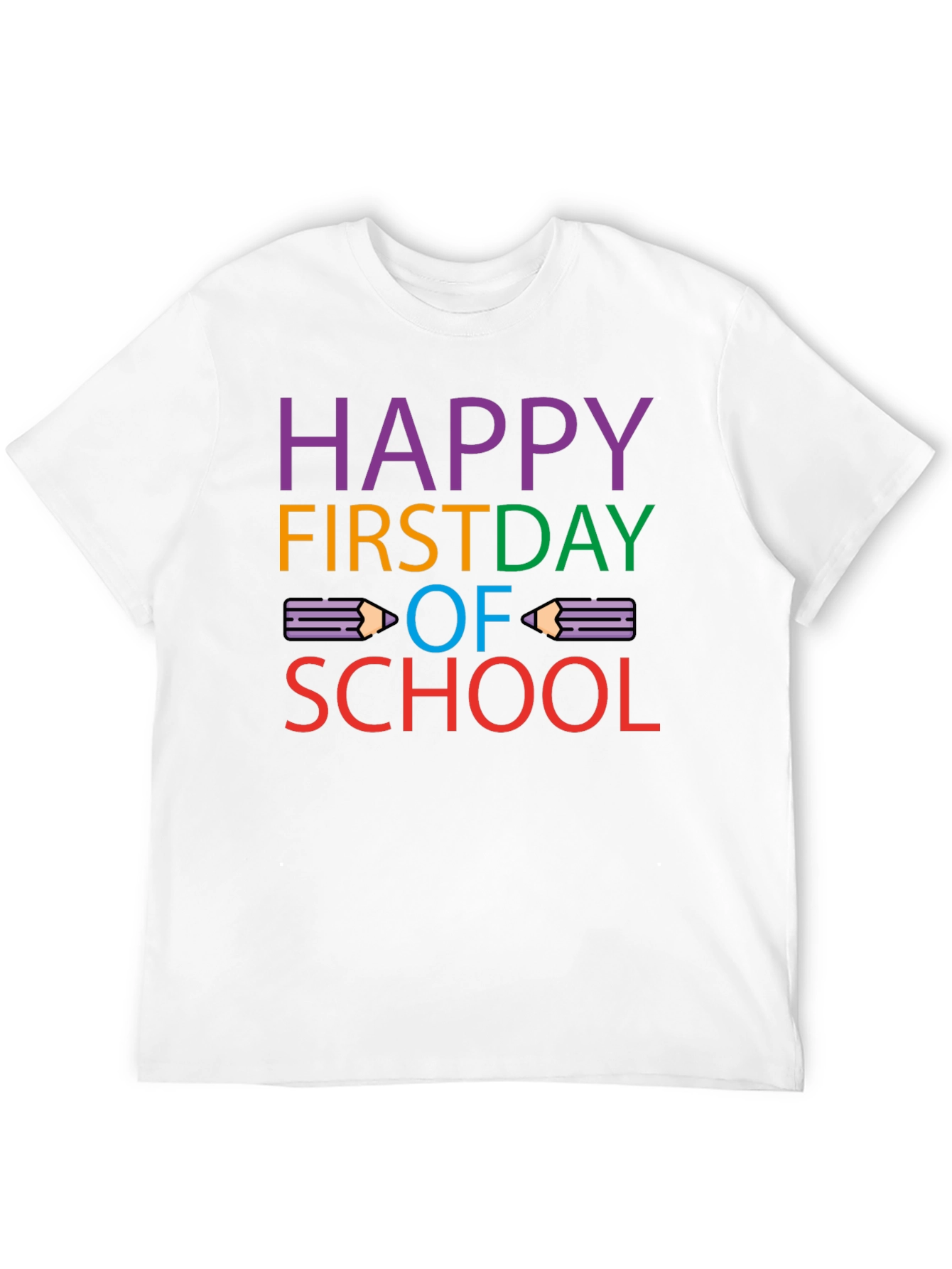 Happy First Day of School Graphic T-Shirt