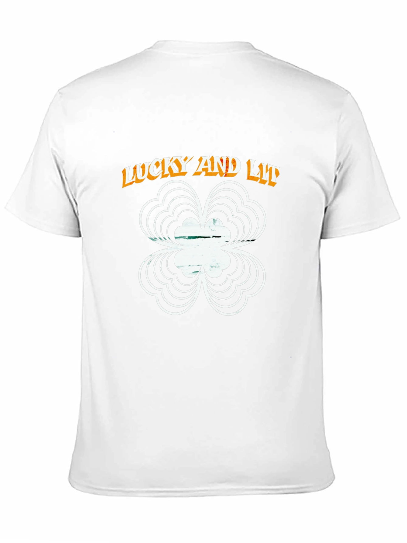 Lucky and Lit Clover Graphic Tee