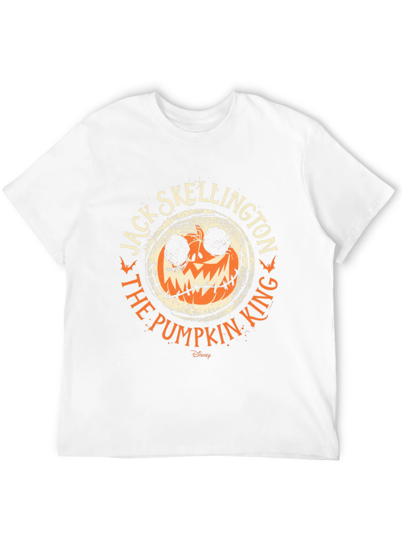 Jack Skellington Pumpkin King Black T-Shirt