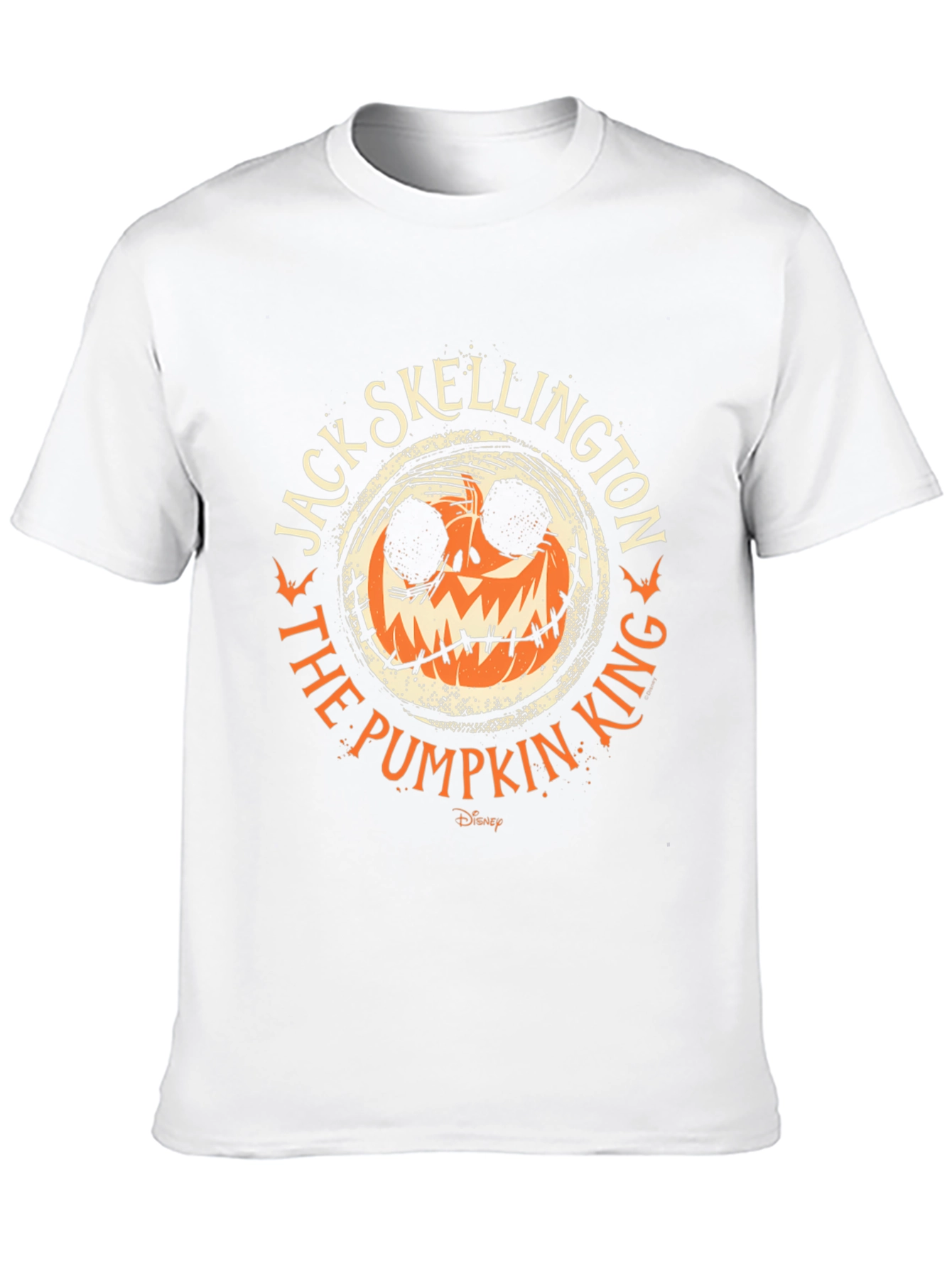 Jack Skellington Pumpkin King Black T-Shirt