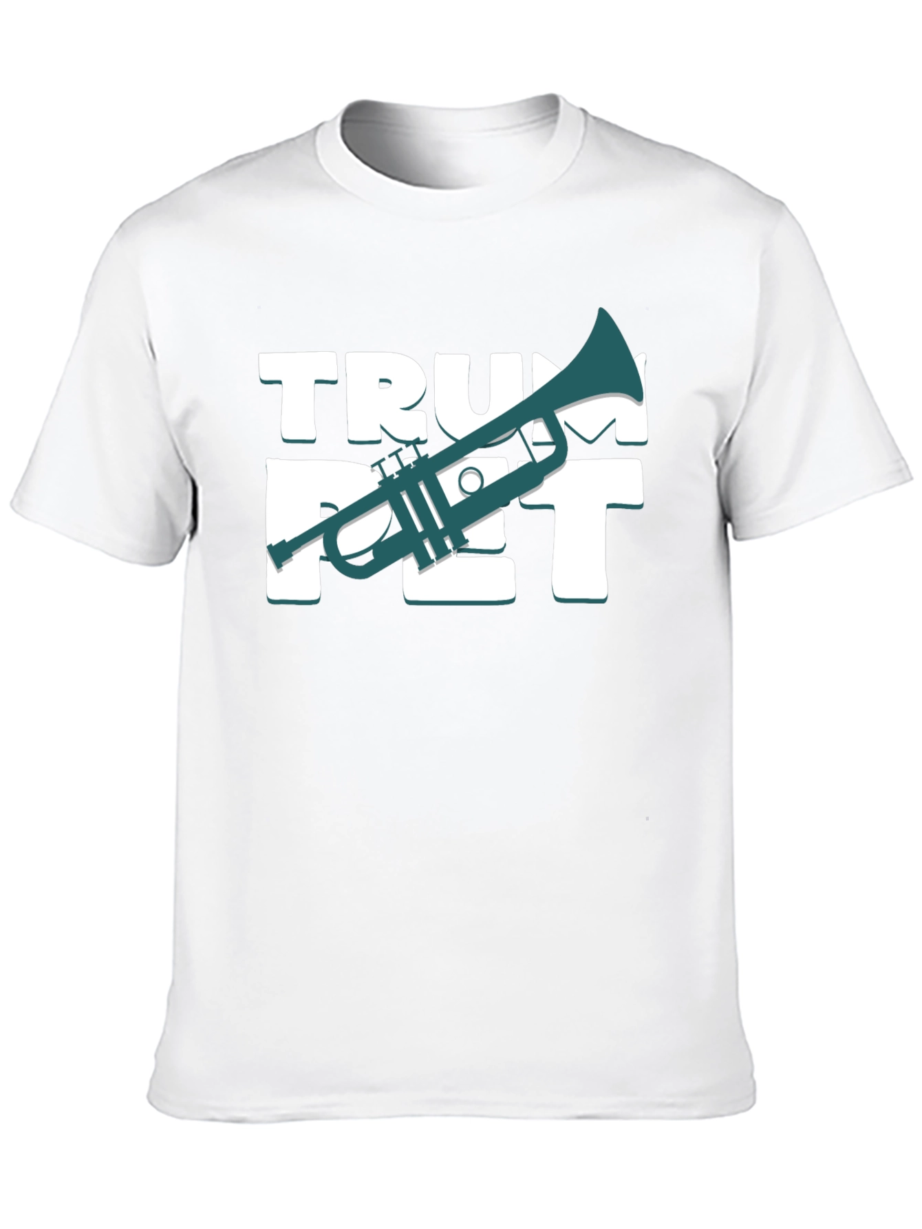 Trumpet Graphic Tee - Musician T-Shirt