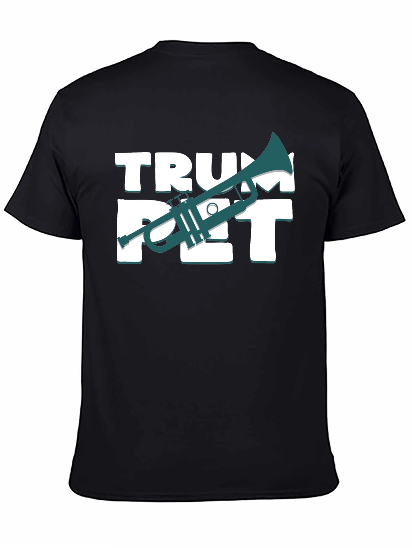 Trumpet Graphic Tee - Musician T-Shirt
