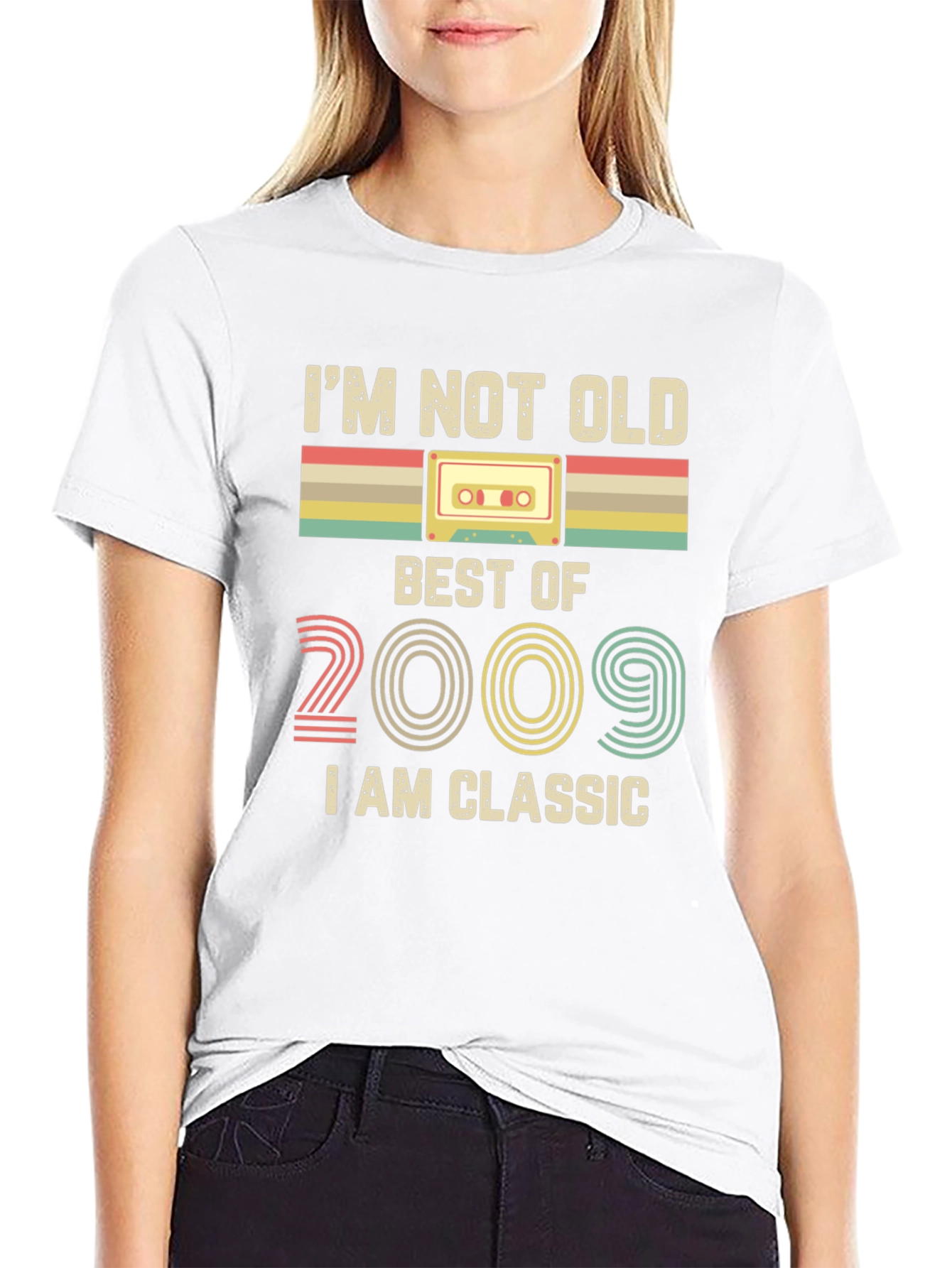Im Not Old Im Classic 2009 Cassette Tape T-Shirt