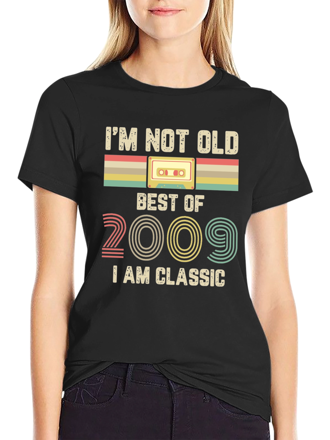 Im Not Old Im Classic 2009 Cassette Tape T-Shirt