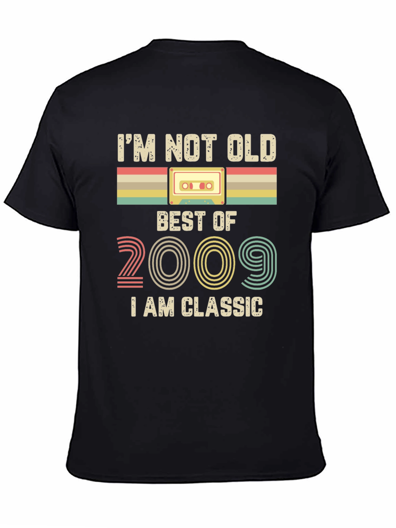 Im Not Old Im Classic 2009 Cassette Tape T-Shirt