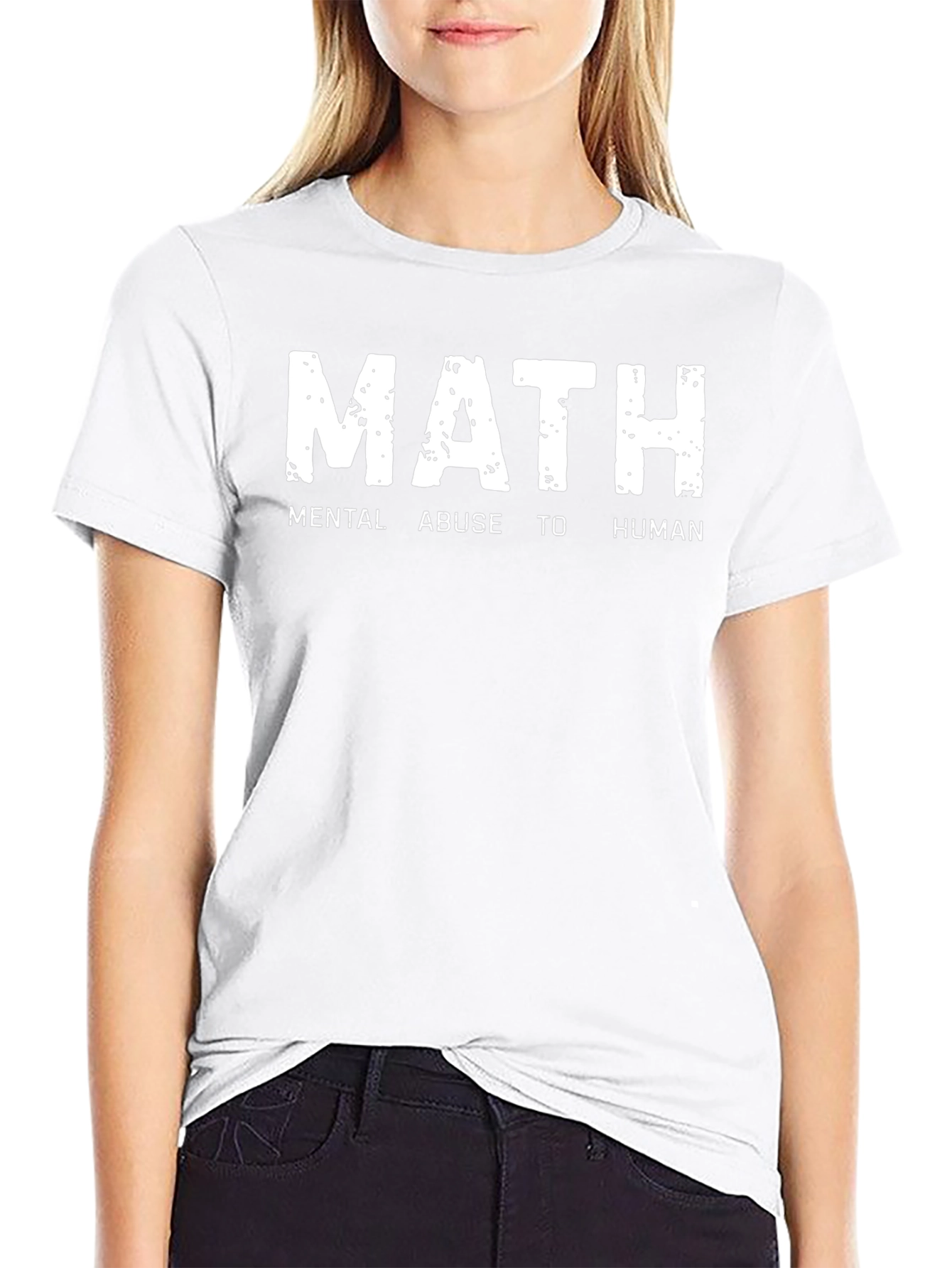 Funny Math Mental Abuse T-Shirt