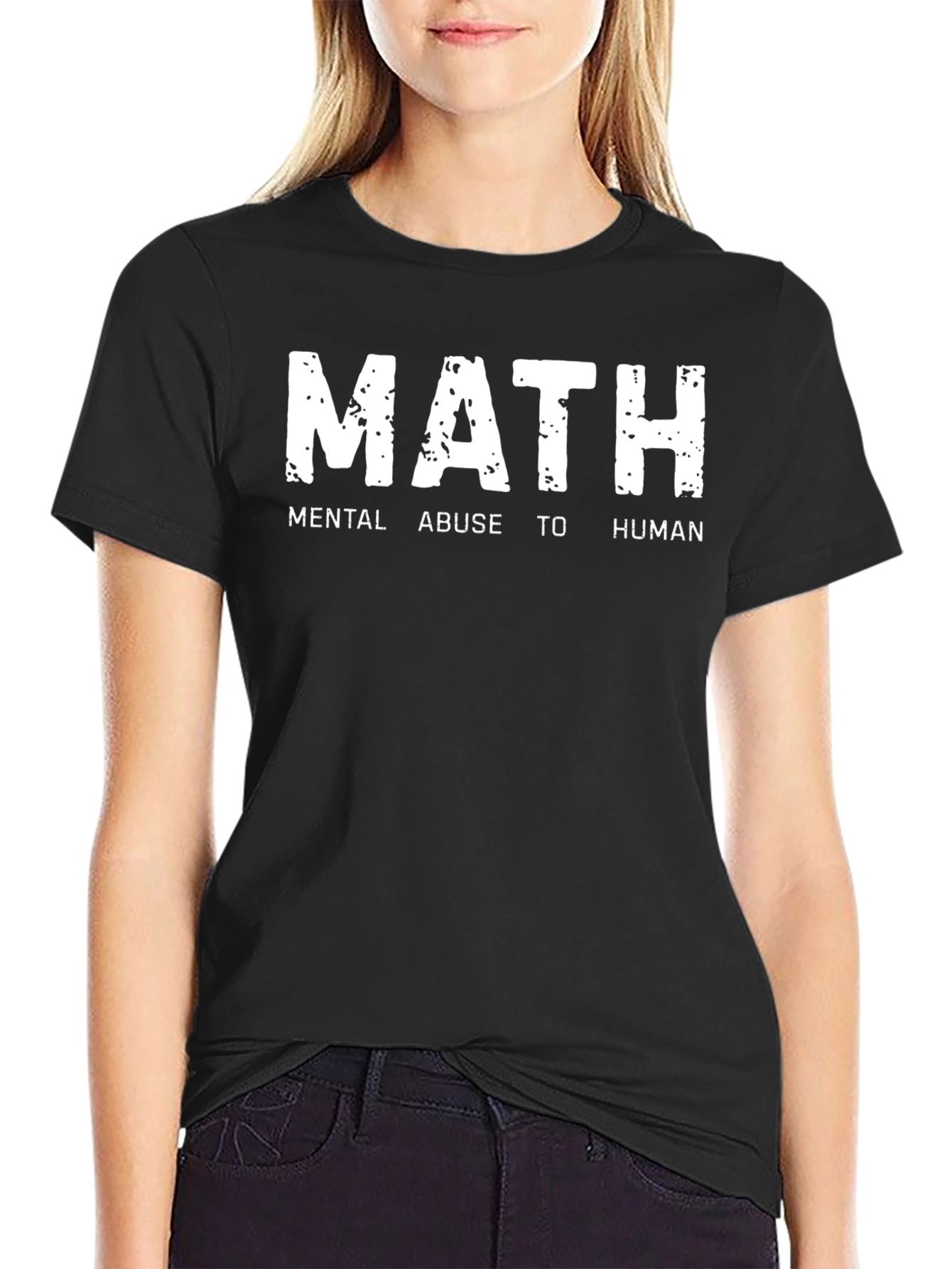Funny Math Mental Abuse T-Shirt