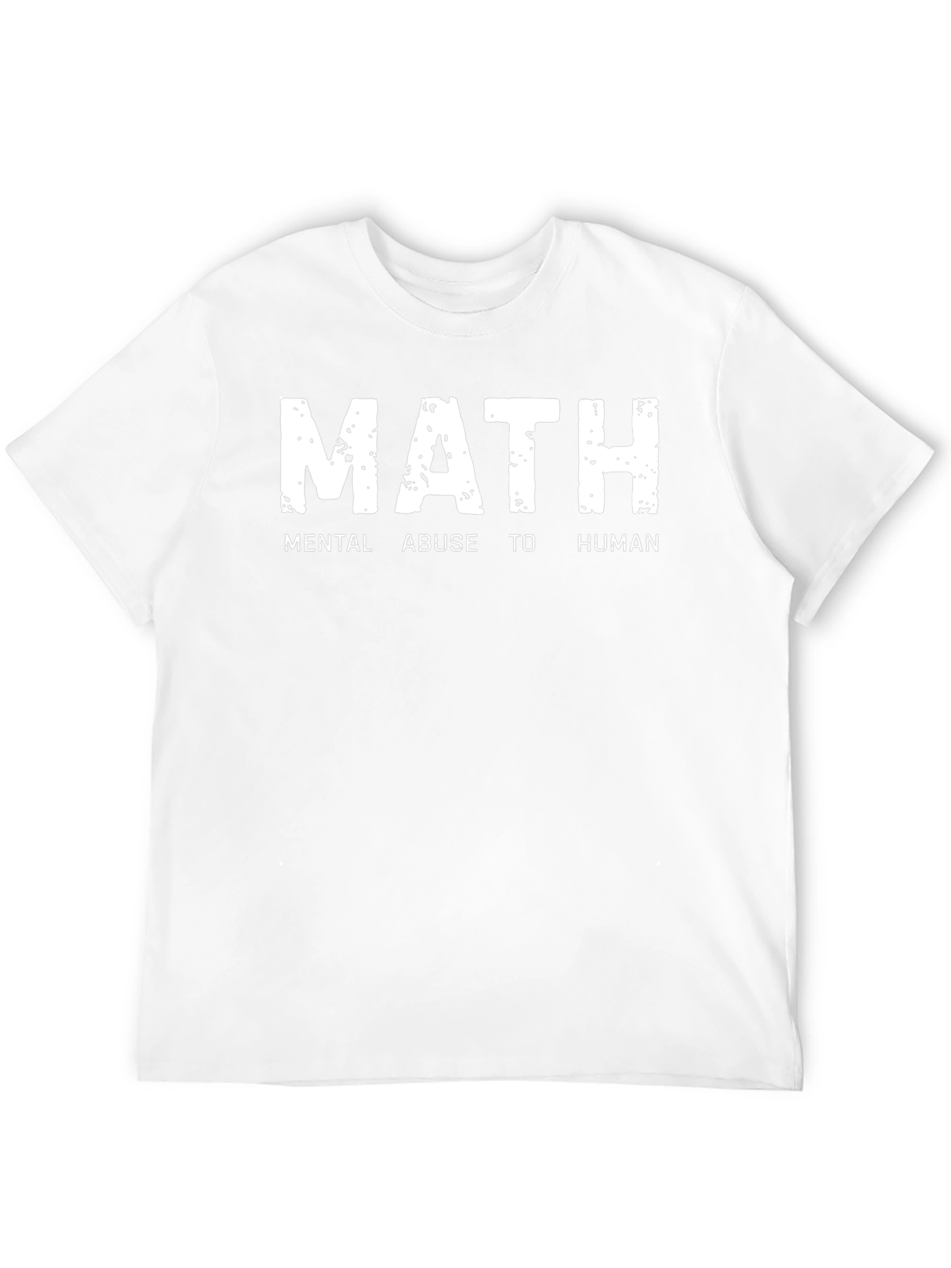 Funny Math Mental Abuse T-Shirt
