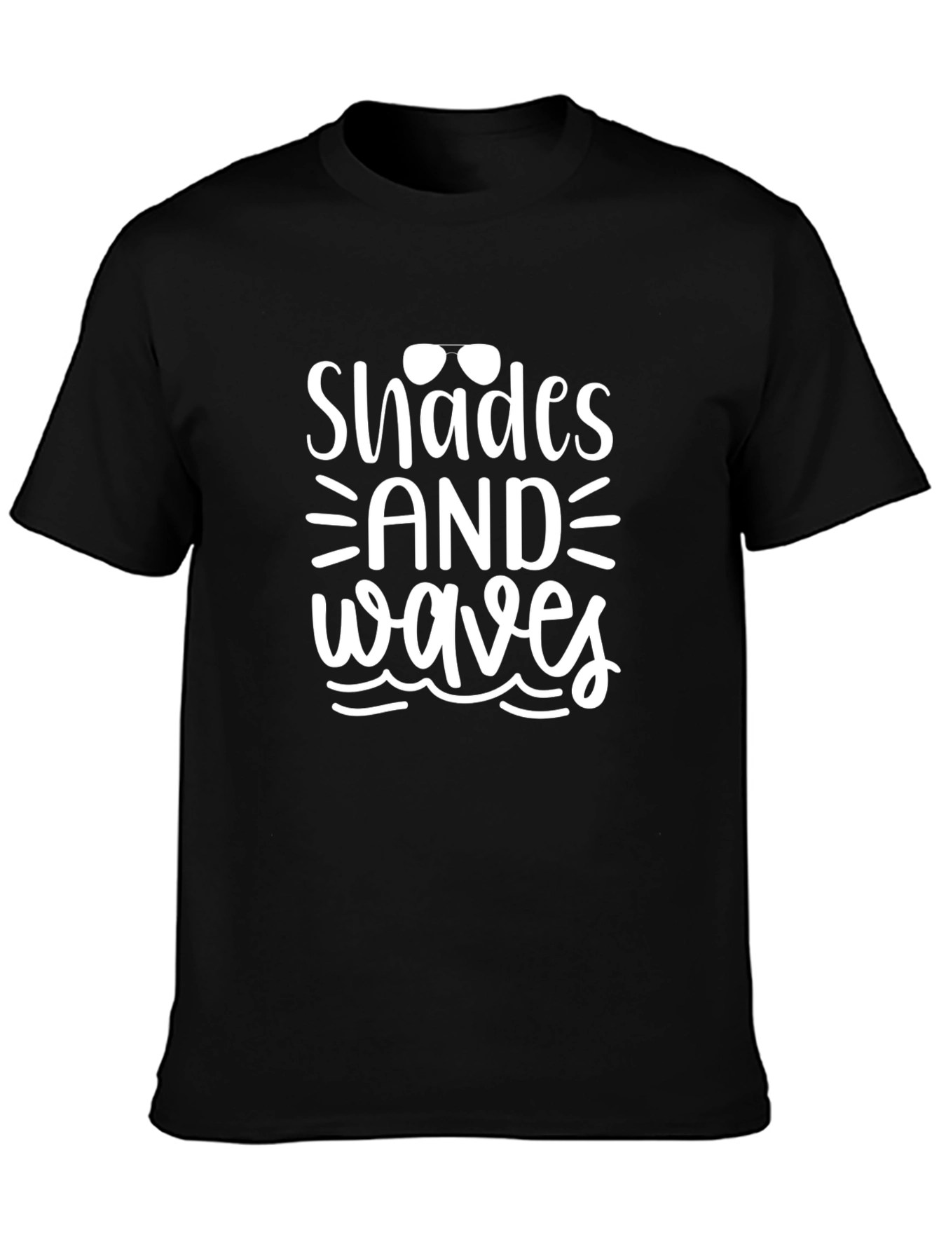 Shades and Waves Graphic T-Shirt - Summer Ready!