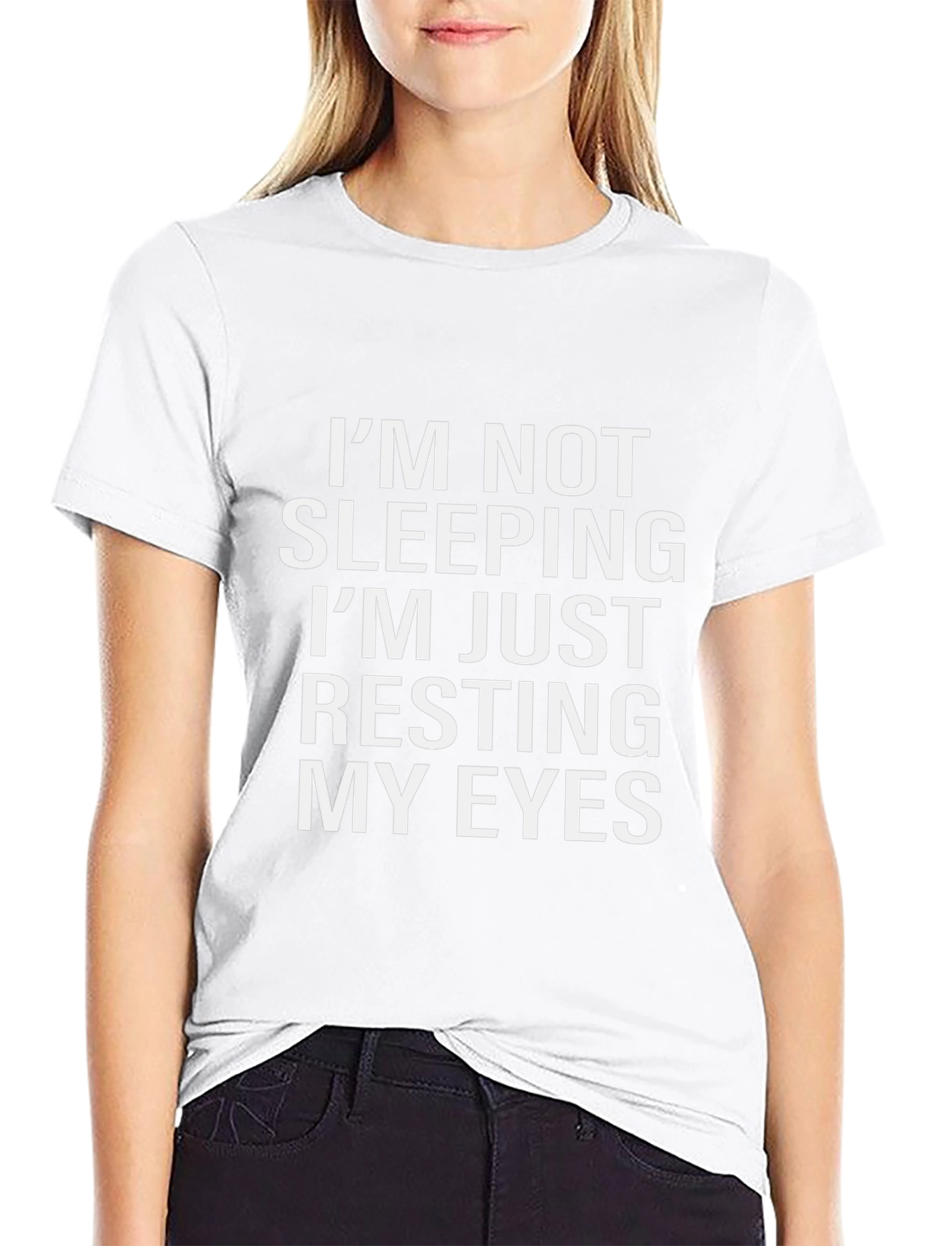 Funny Resting My Eyes Graphic T-Shirt