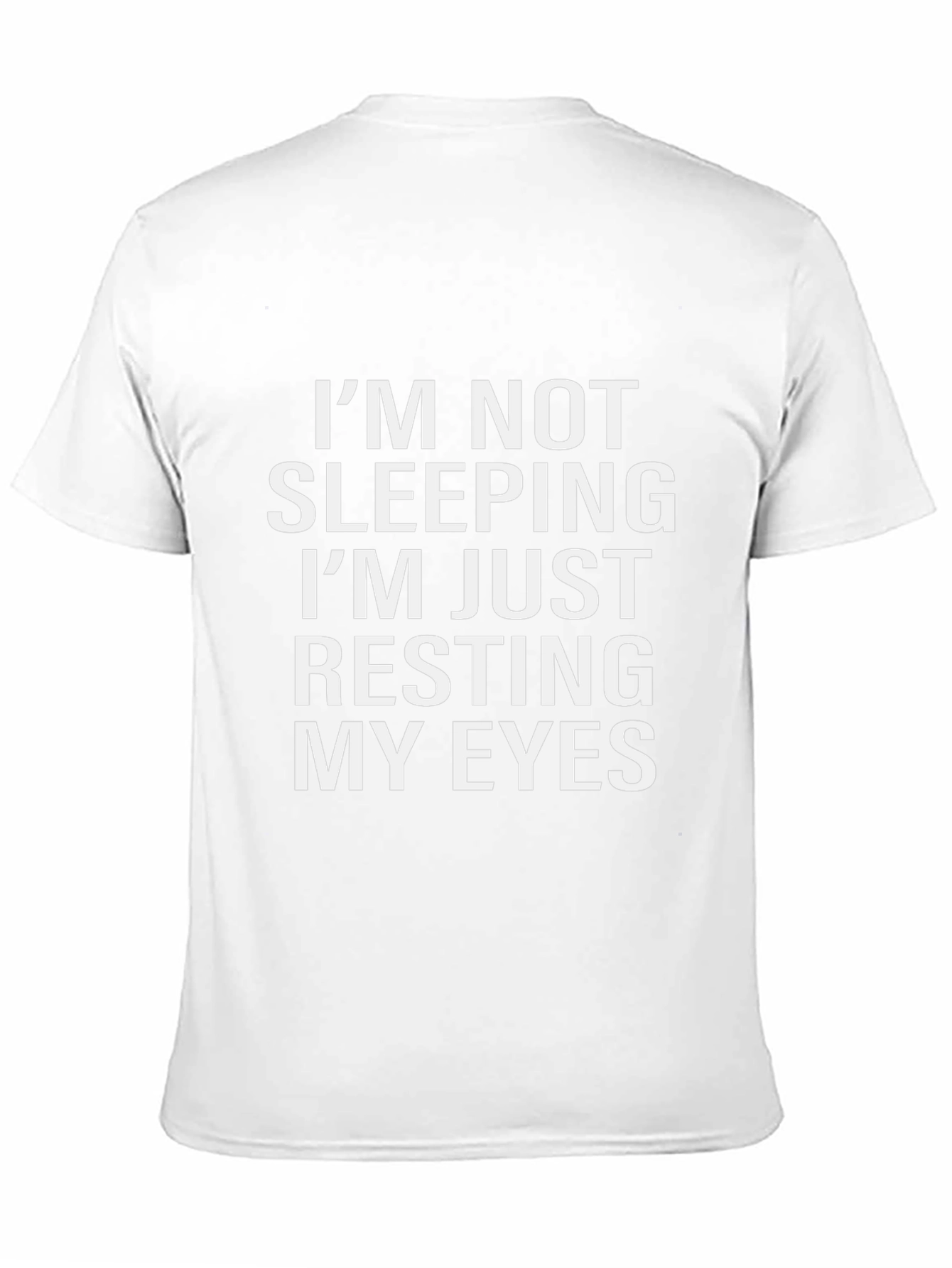 Funny Resting My Eyes Graphic T-Shirt