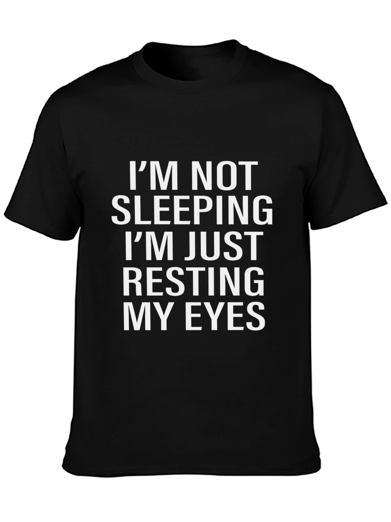 Funny Resting My Eyes Graphic T-Shirt