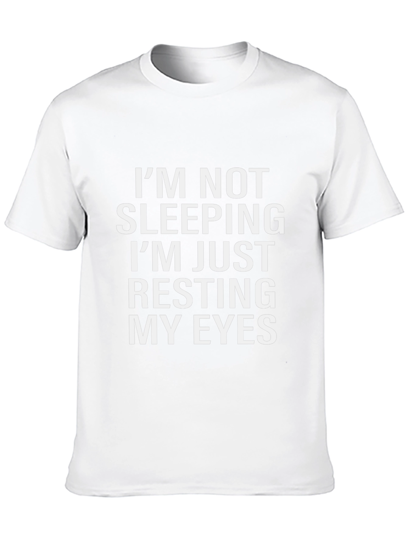 Funny Resting My Eyes Graphic T-Shirt