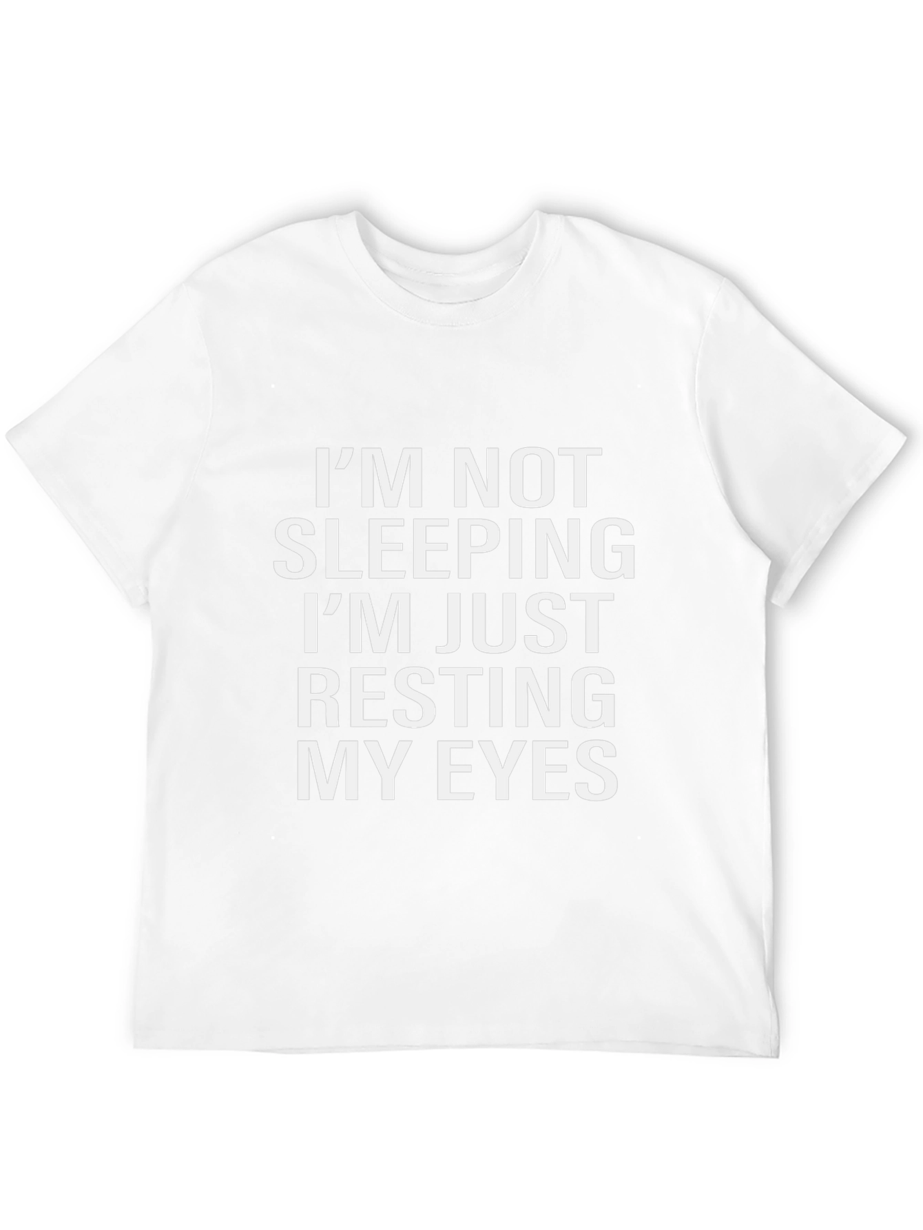 Funny Resting My Eyes Graphic T-Shirt