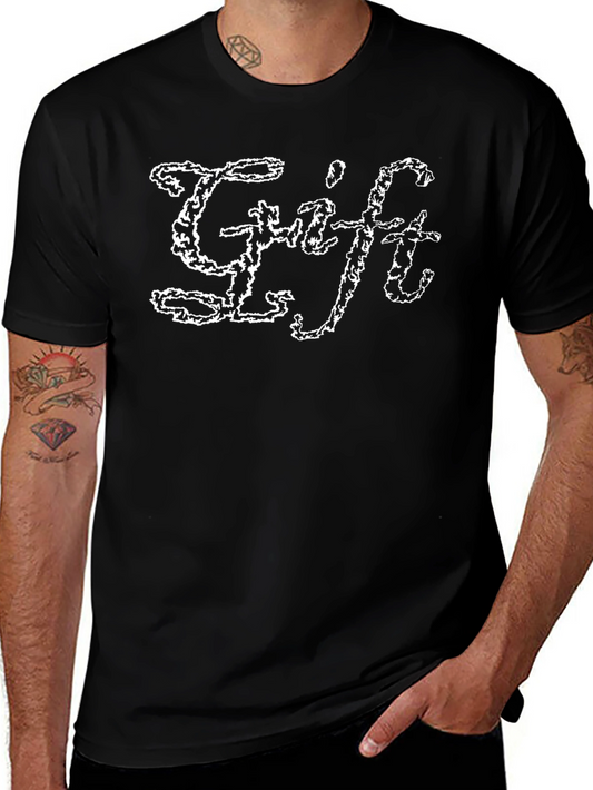 Gift T-Shirt - Black Crew Neck Tee