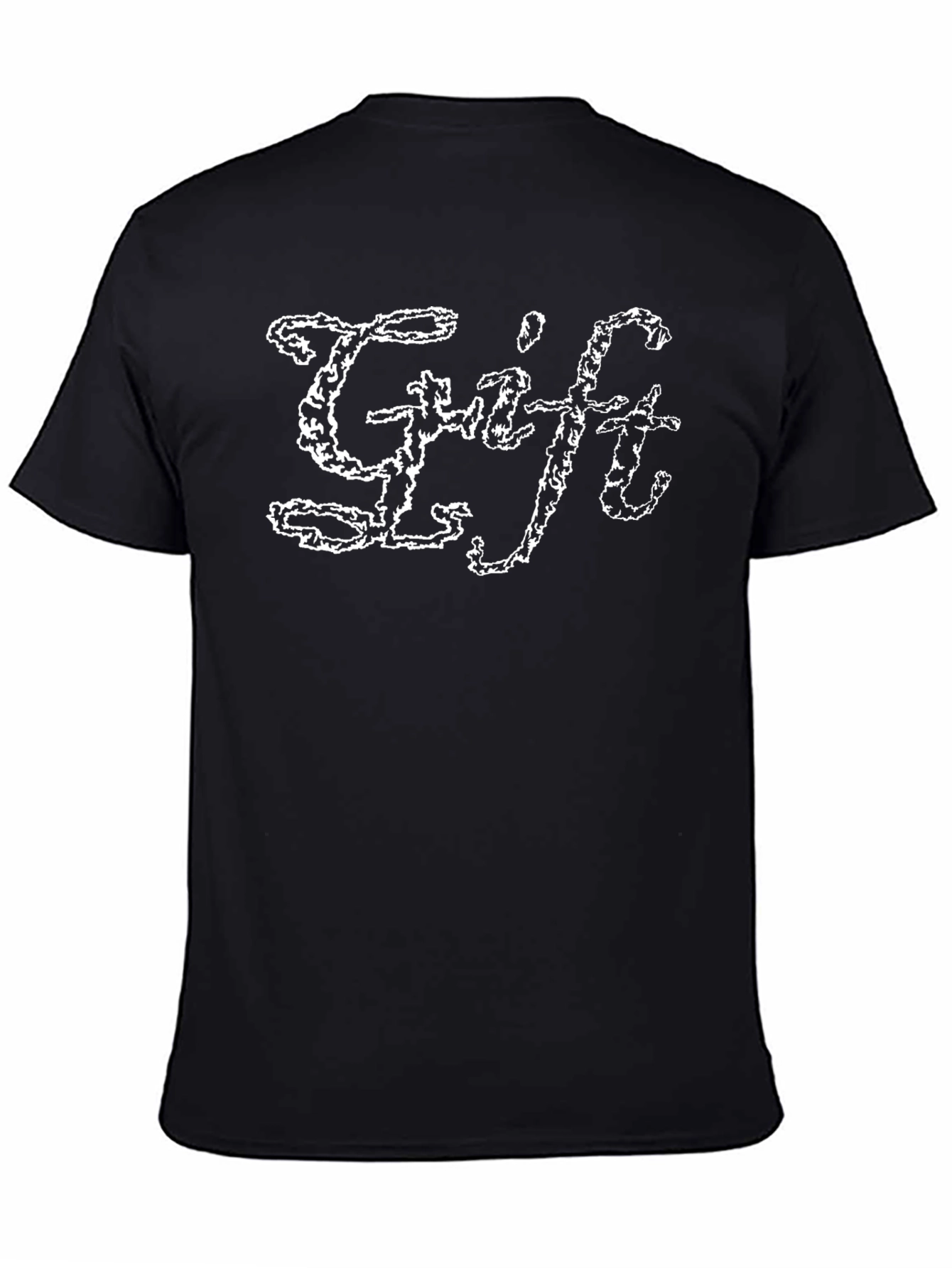Gift T-Shirt - Black Crew Neck Tee