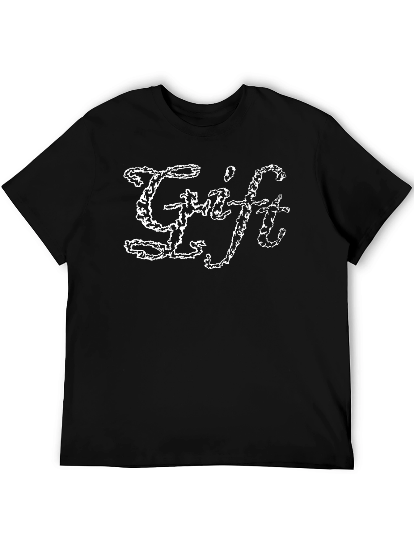 Gift T-Shirt - Black Crew Neck Tee