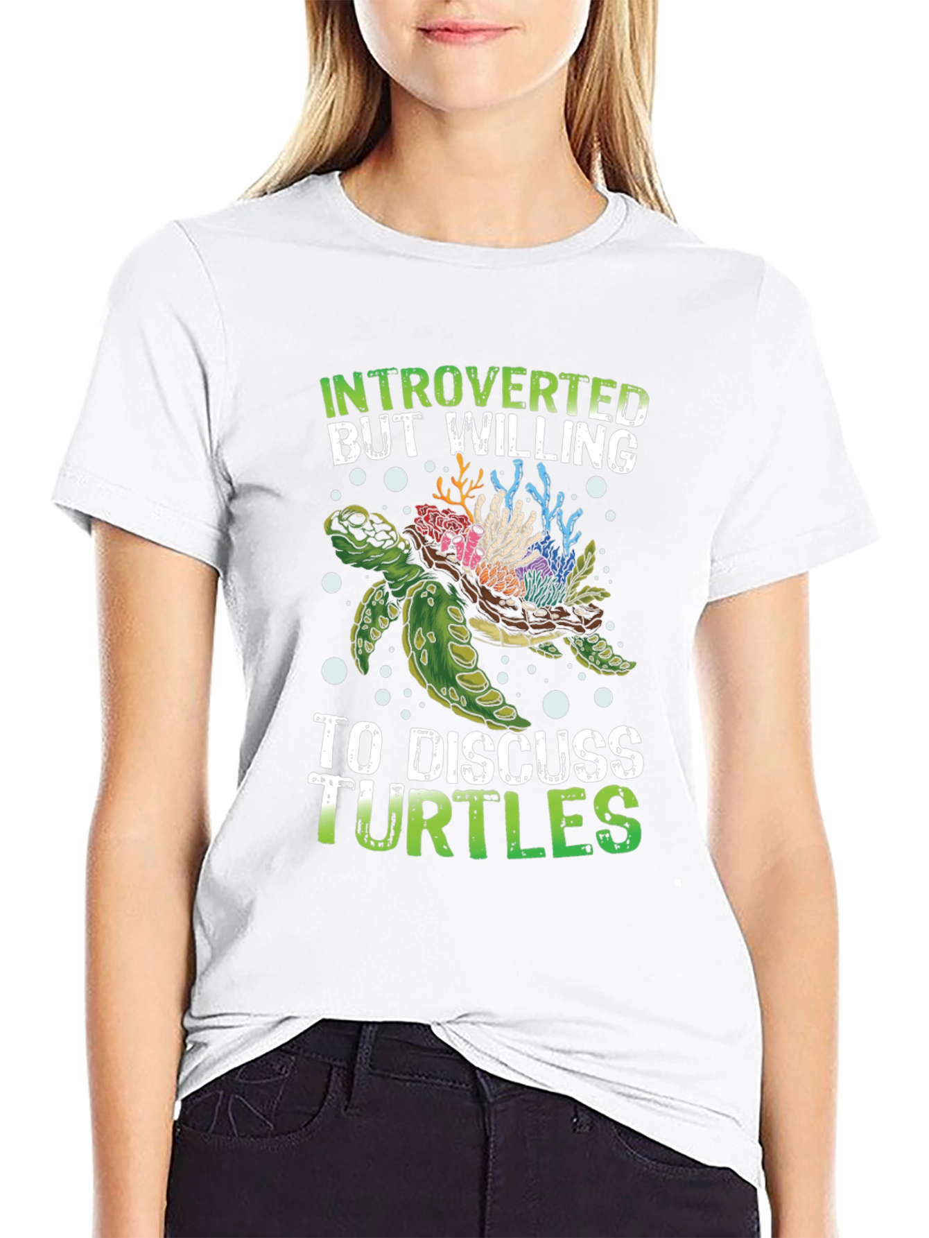 Introverted Turtle Lover T-Shirt