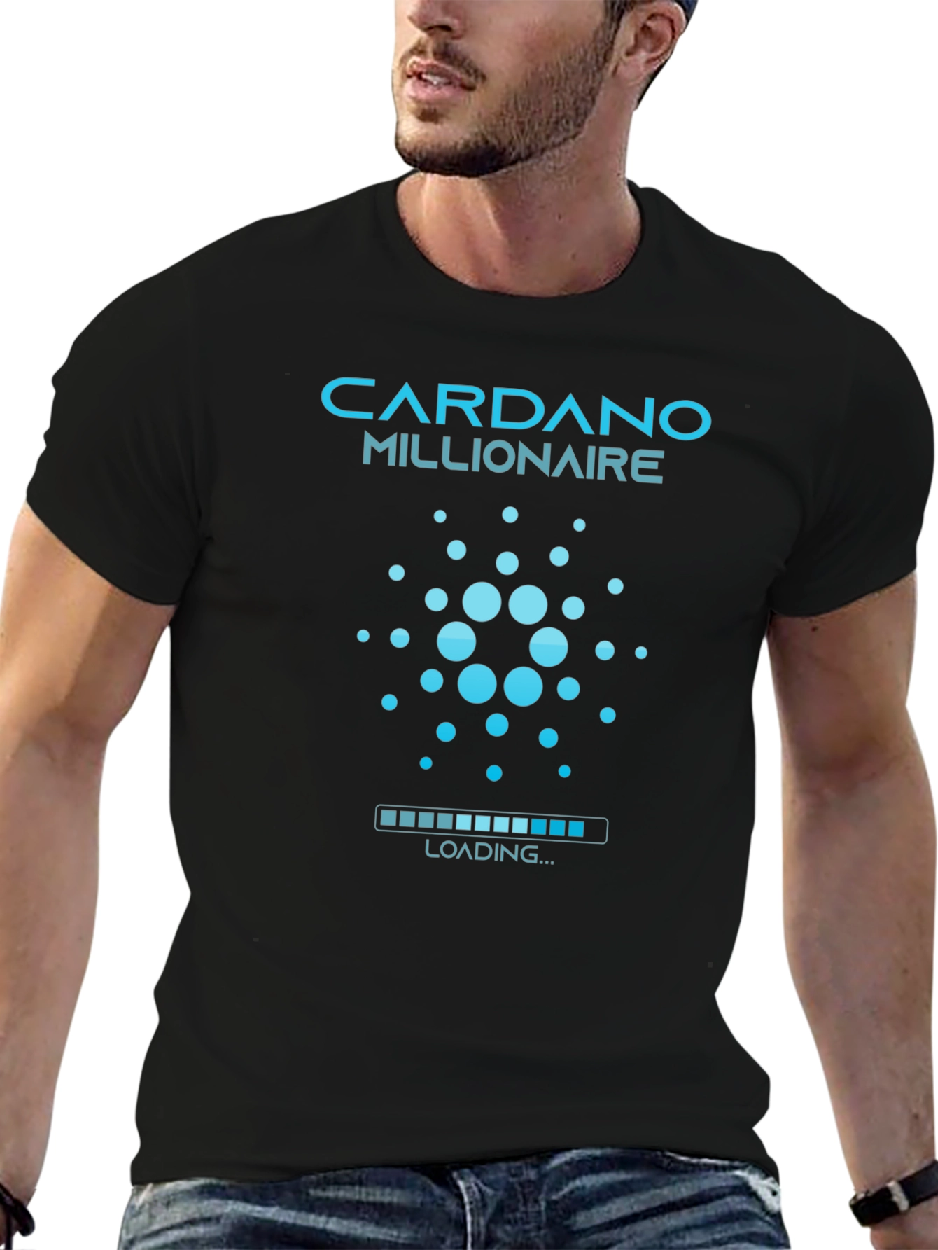 Cardano Millionaire T-Shirt - Crypto Investor Tee