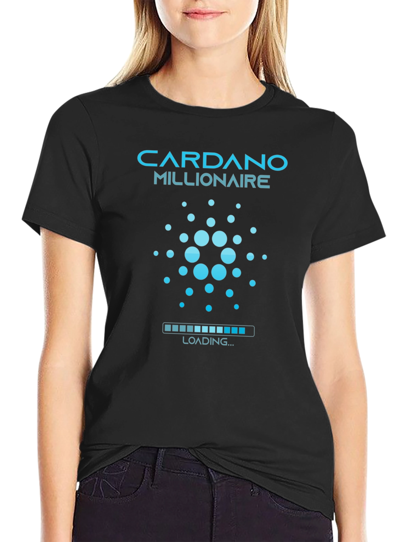Cardano Millionaire T-Shirt - Crypto Investor Tee