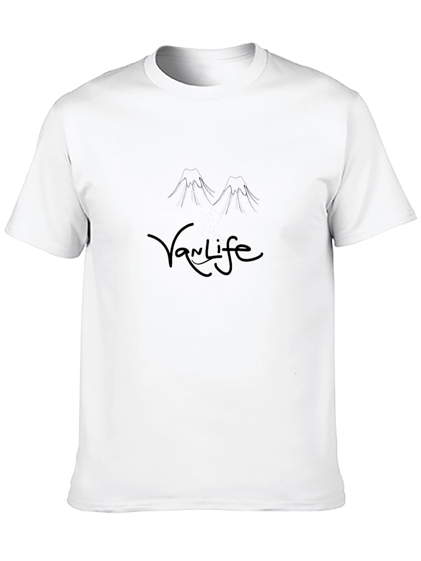Van Life Black T-Shirt