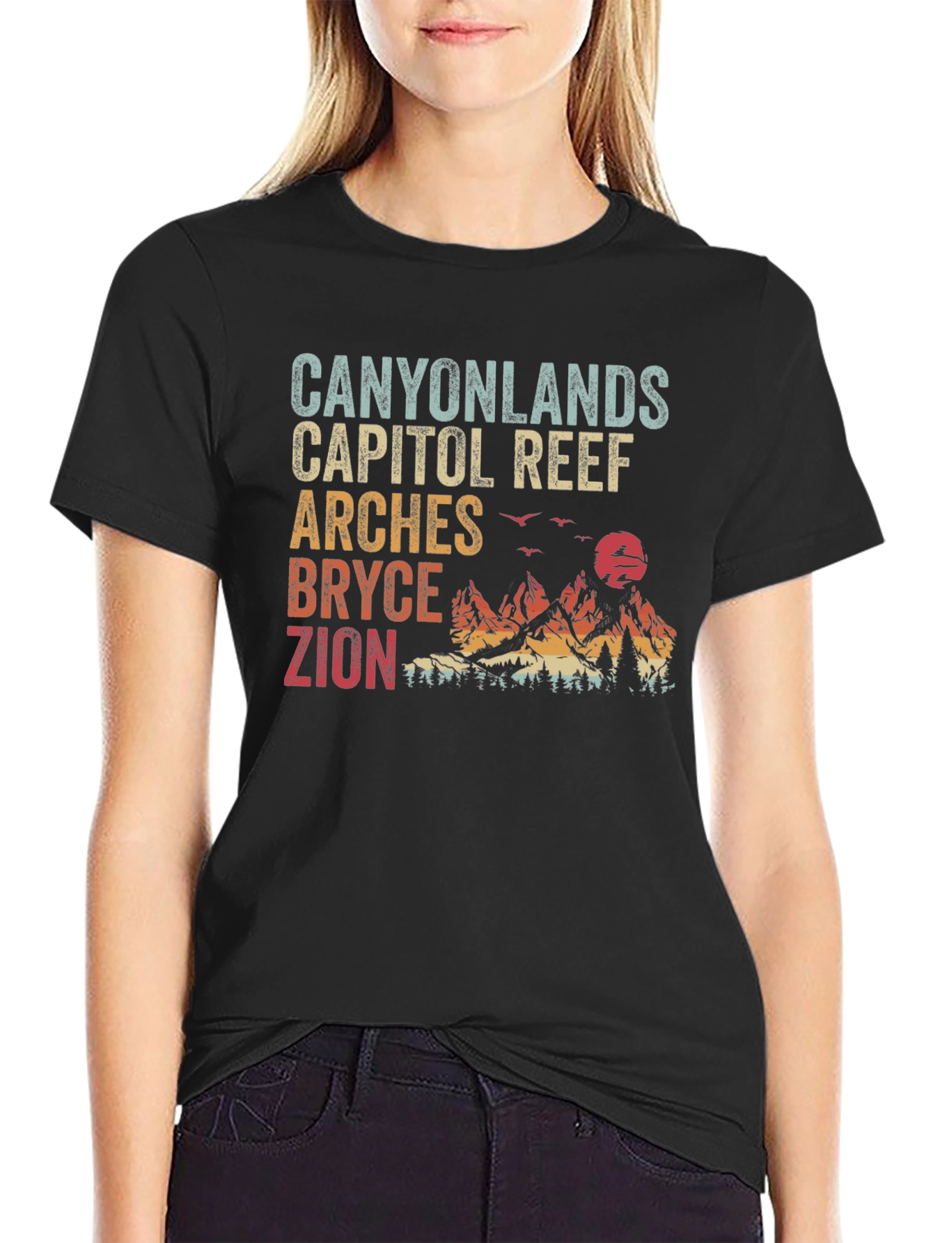 Utah National Parks Graphic Tee