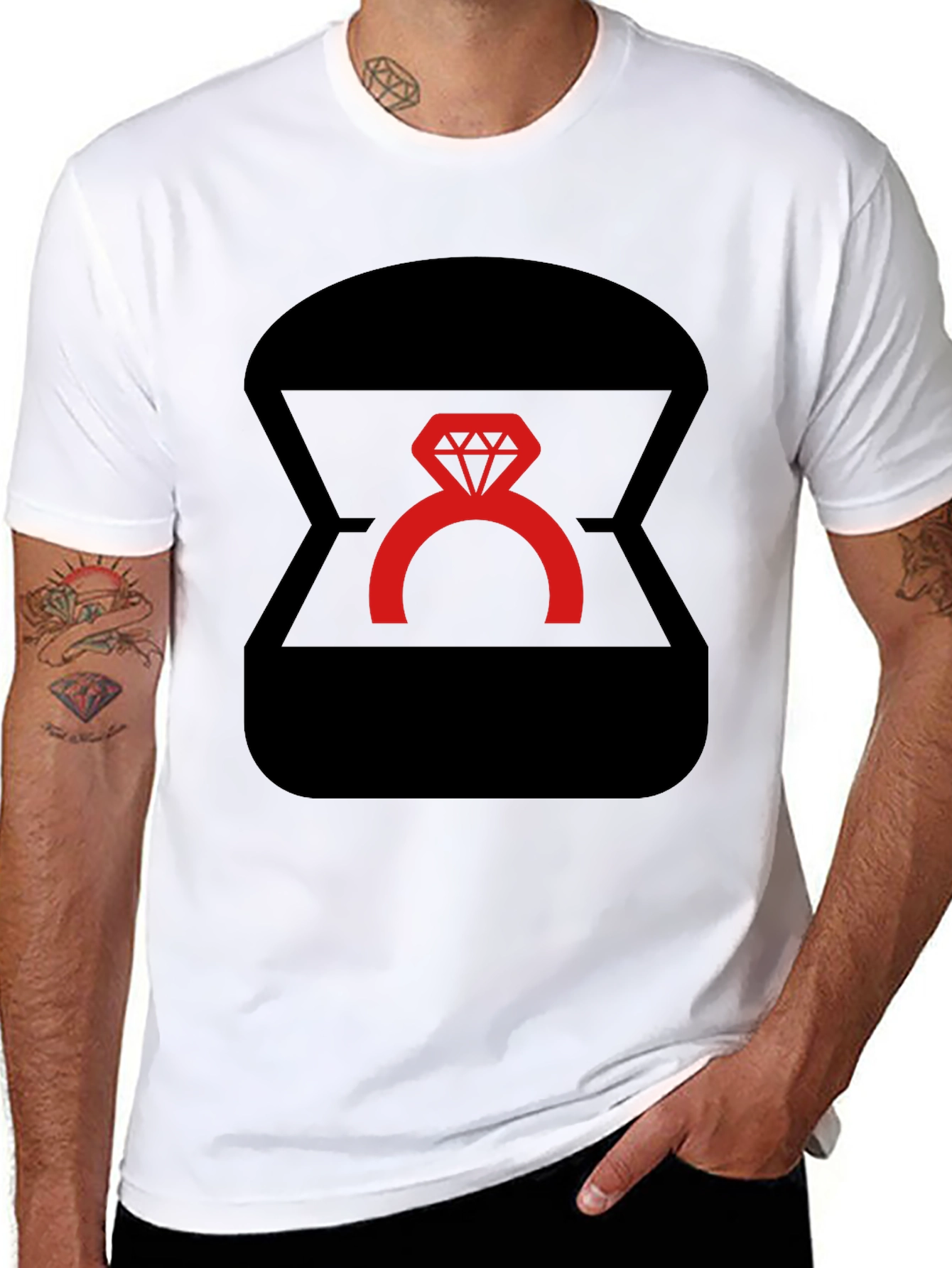 Proposal Ready T-Shirt: Ring in Box Graphic