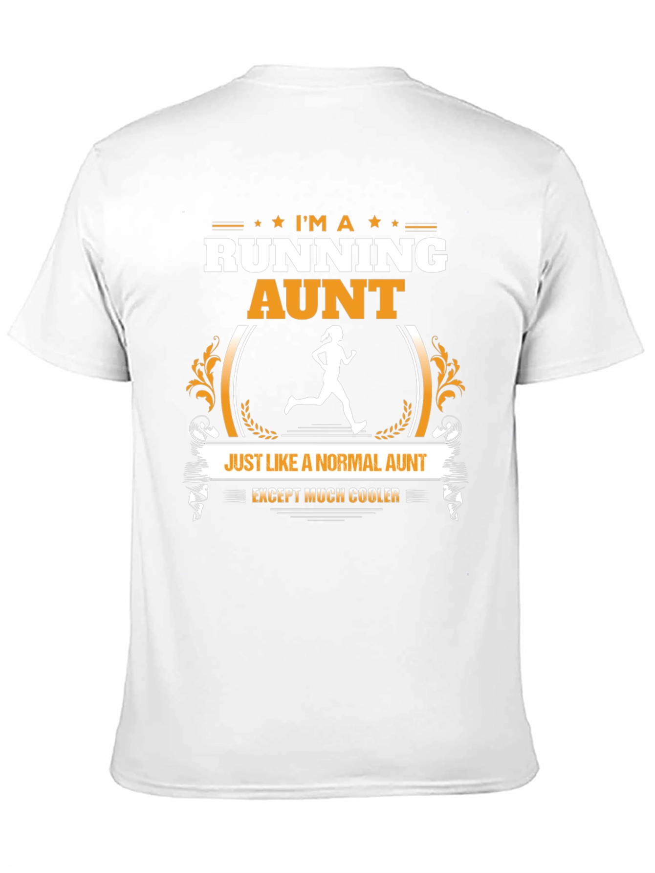 Running Aunt T-Shirt: Cool Aunt Graphic Tee