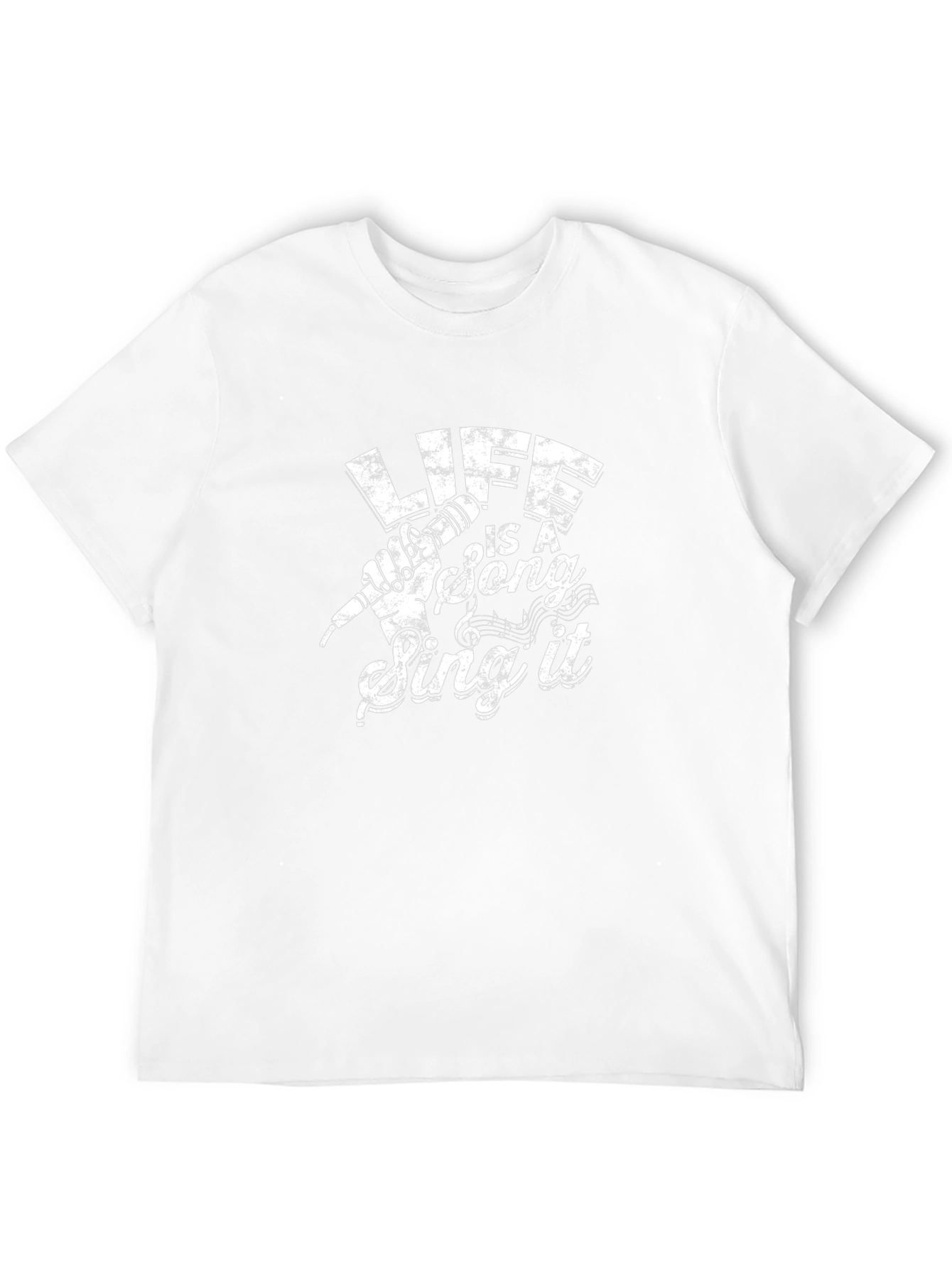 Life Is A Song Sing It Graphic Tee