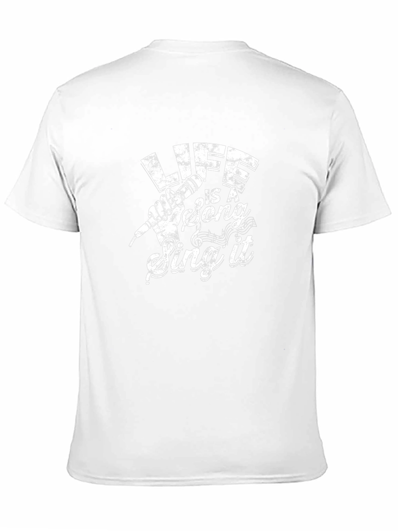 Life Is A Song Sing It Graphic Tee